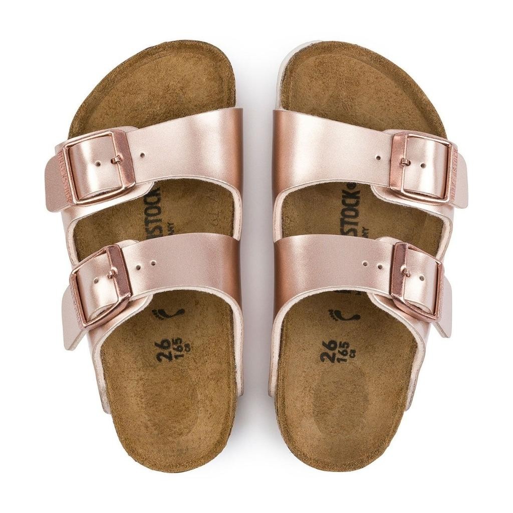 Birkenstock Arızona Bf Electrıc Metallıc Kadın Pembe Terlik 1012478