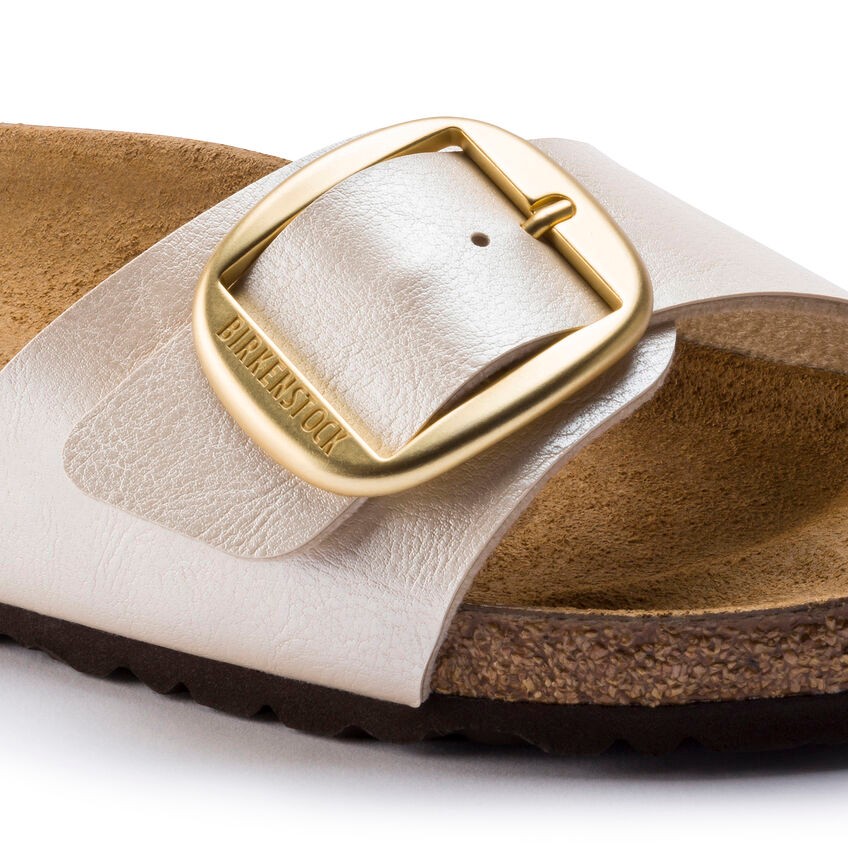 Birkenstock Madrıd Bıg Buckle Bf Graceful Kadın İnci Beyazı Terlik 1015279