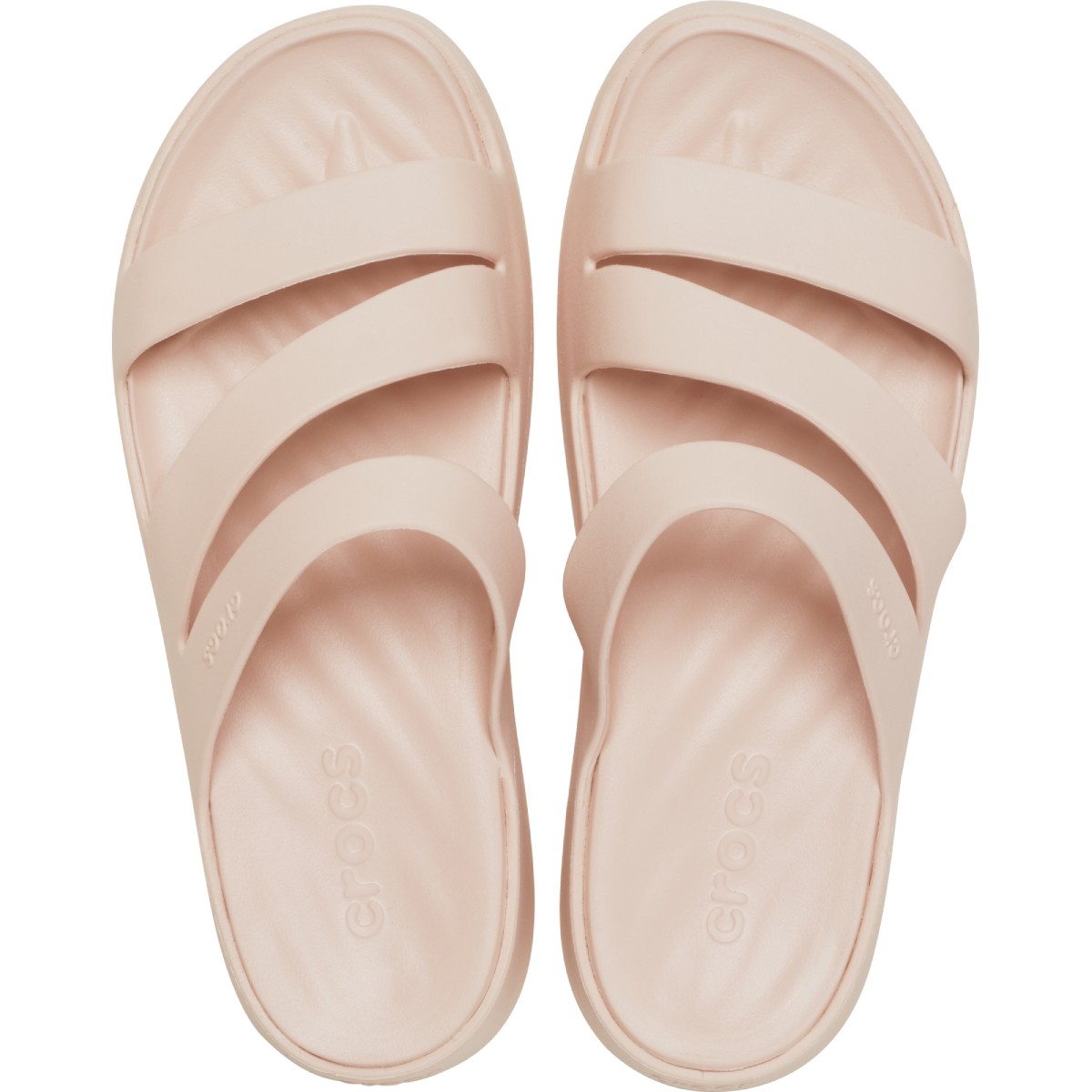 Crocs Getaway Strappy 209587 - Pudra