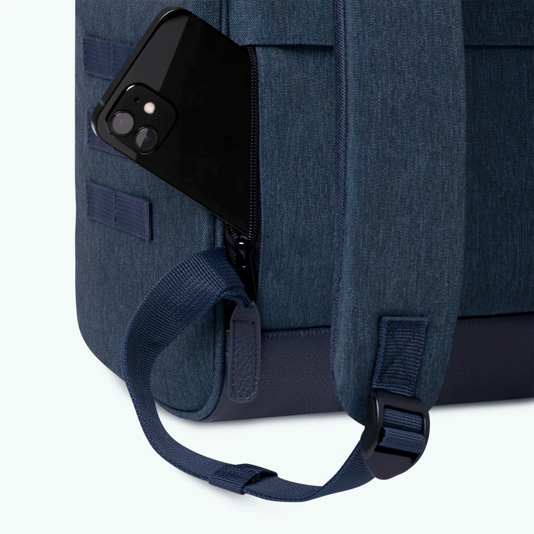 Cabaia Port Antonıo Dark Blue Medıum Avdenturer Melange Unisex Sırt Çantası