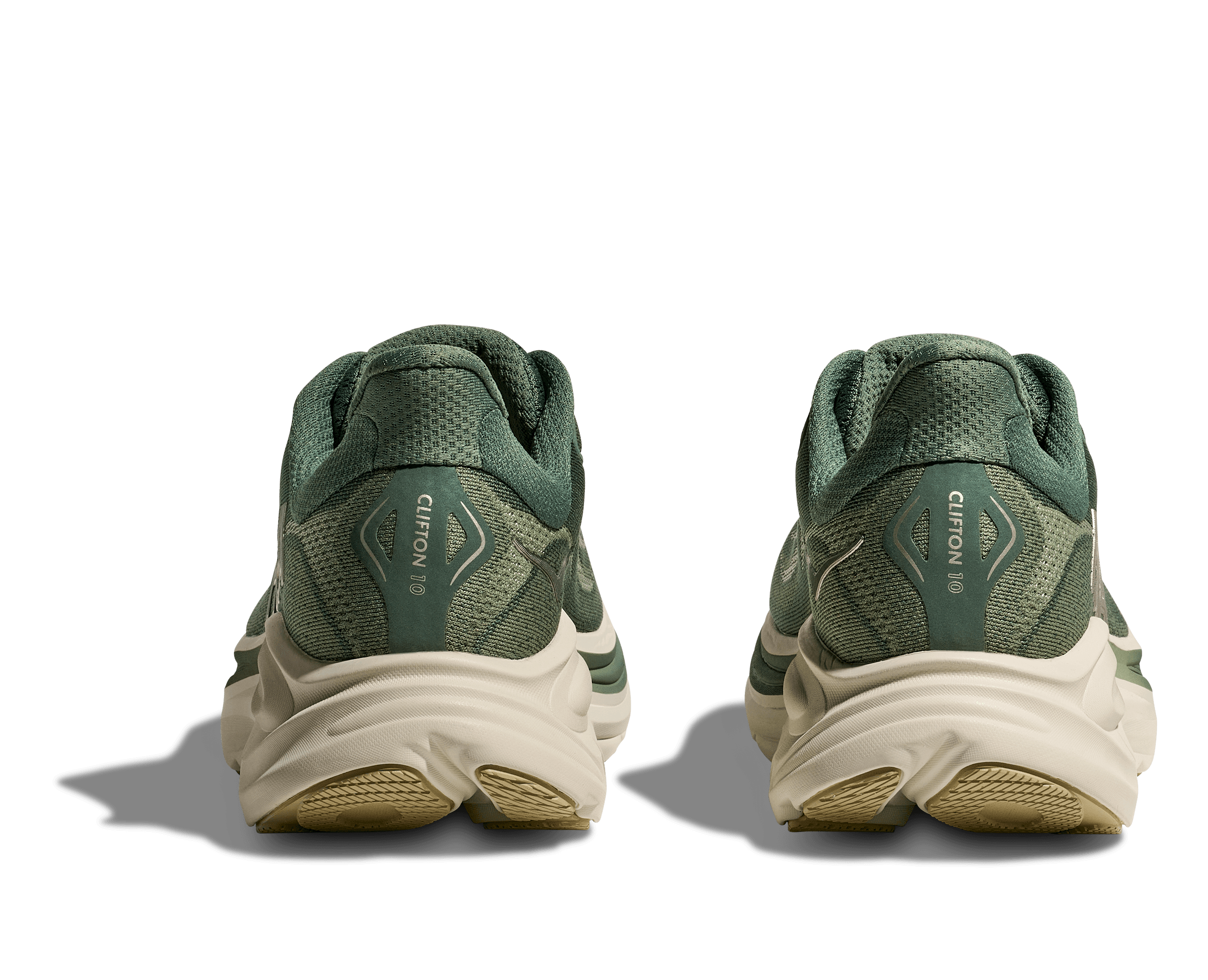 Hoka Clifton 10 Erkek Koyu Yeşil Koşu Ayakkabısı 1162030-FFF