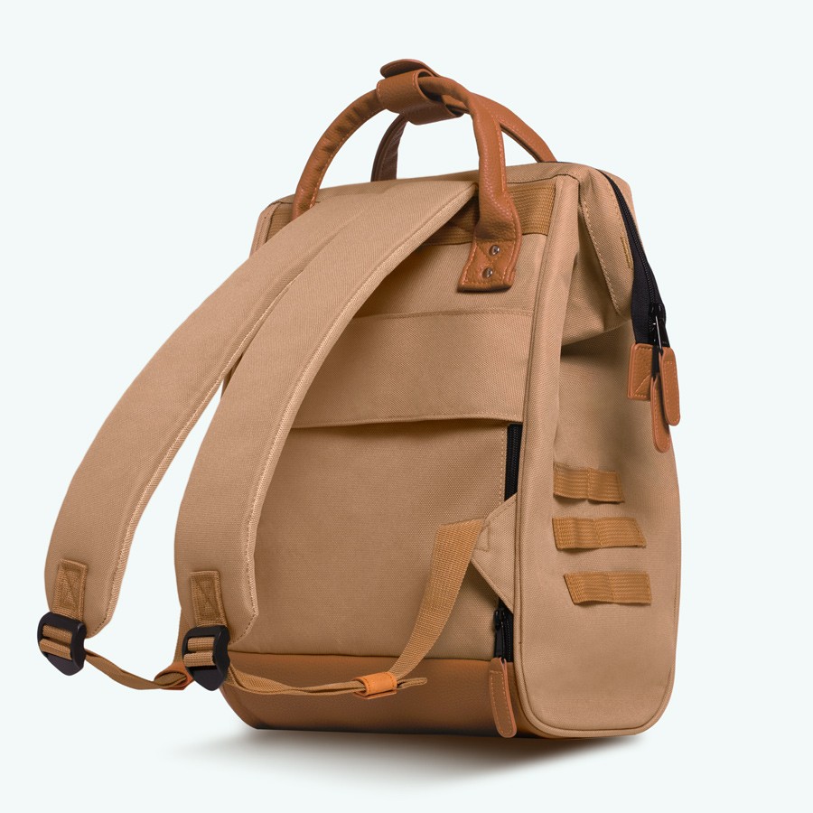 Cabaia Sırt Çantası Adventurer Kuala Lumpur Medıum Cream Camel Leather