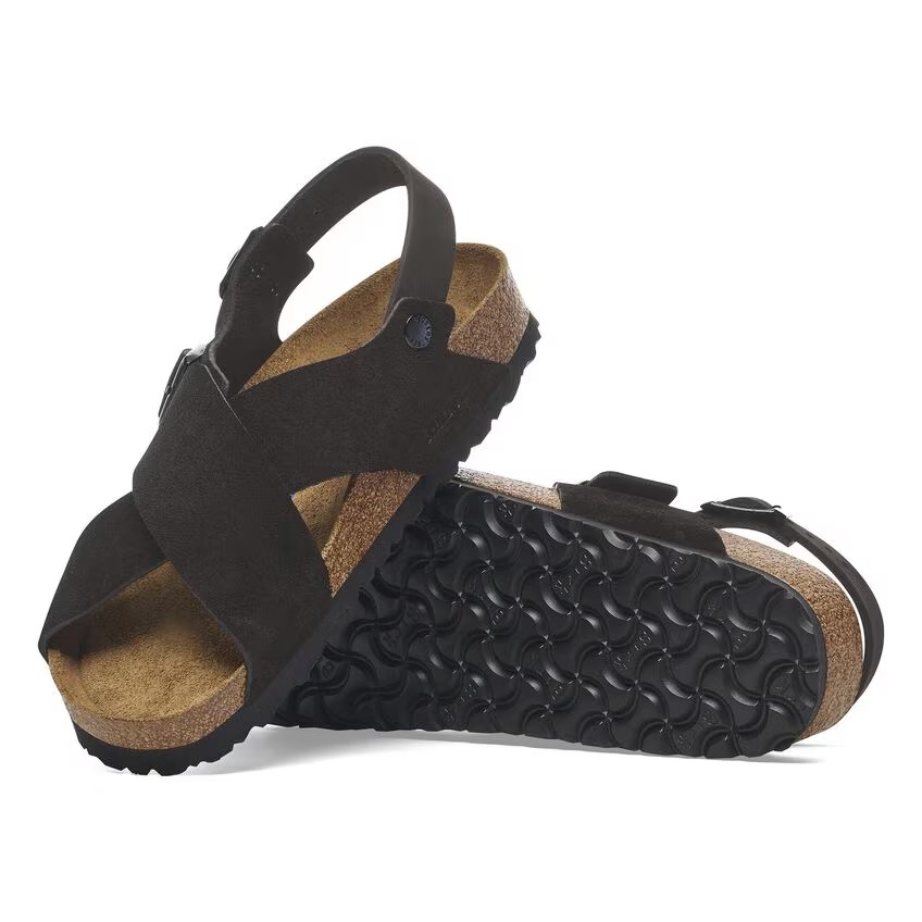 Birkenstock Tulum Sfb Vl Kadın Siyah Süet Sandalet 1029779