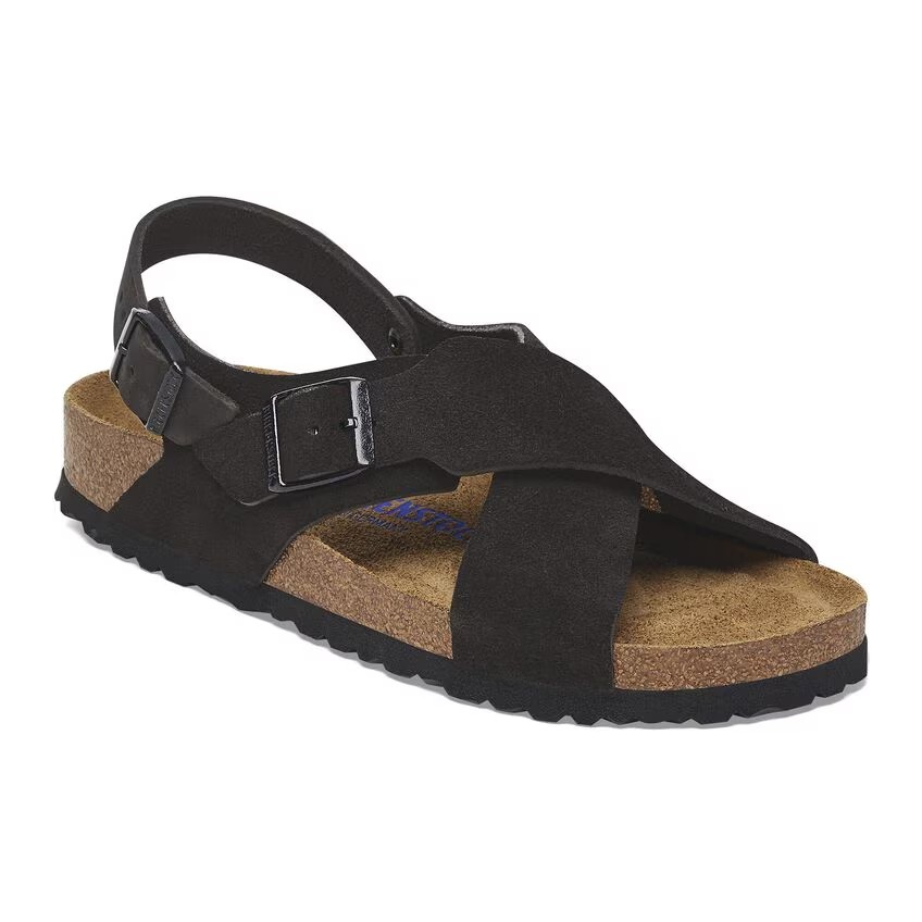 Birkenstock Tulum Sfb Vl Kadın Siyah Süet Sandalet 1029779