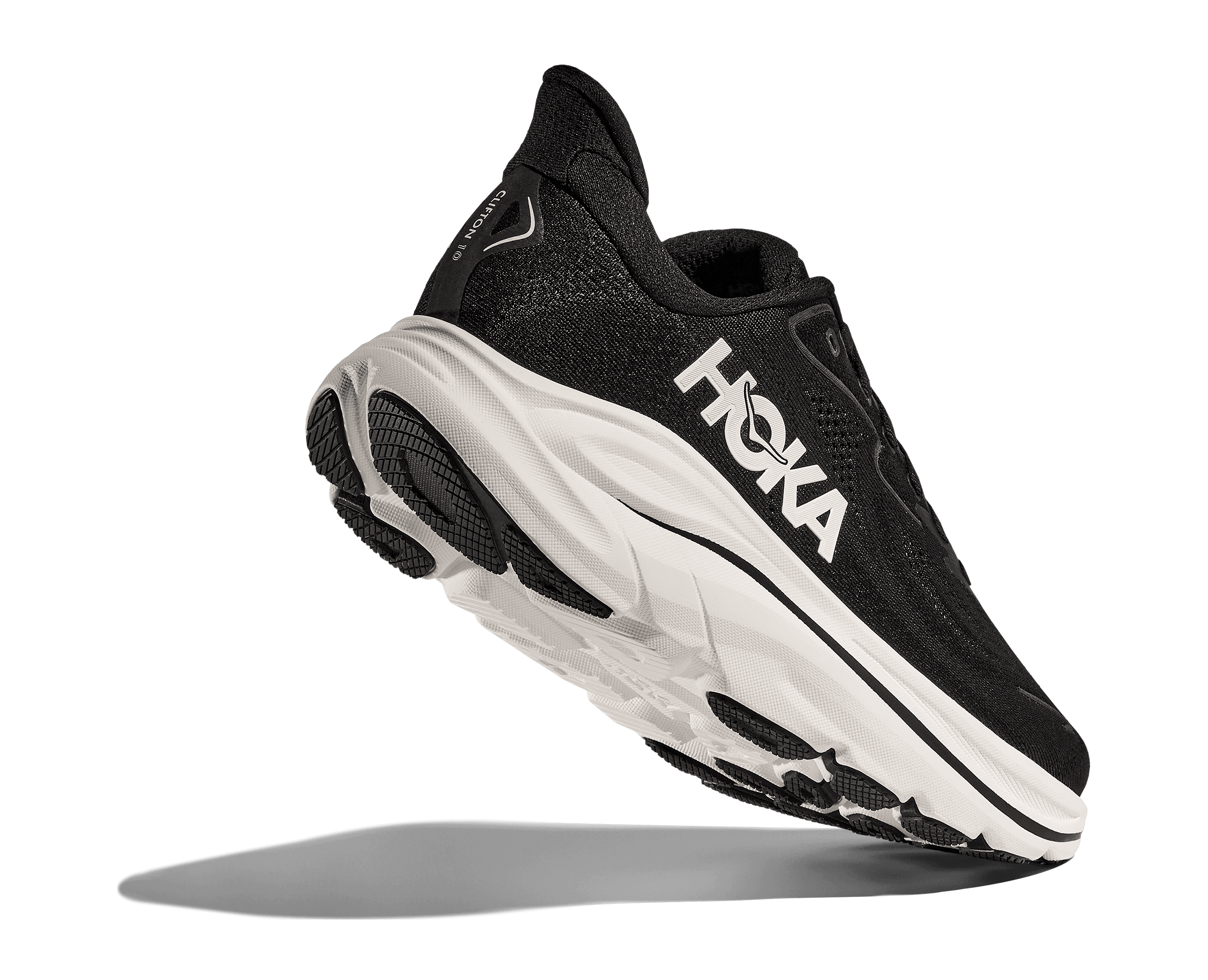 Hoka Clifton 10 Erkek Siyah Koşu Ayakkabısı 1162030-BWHT