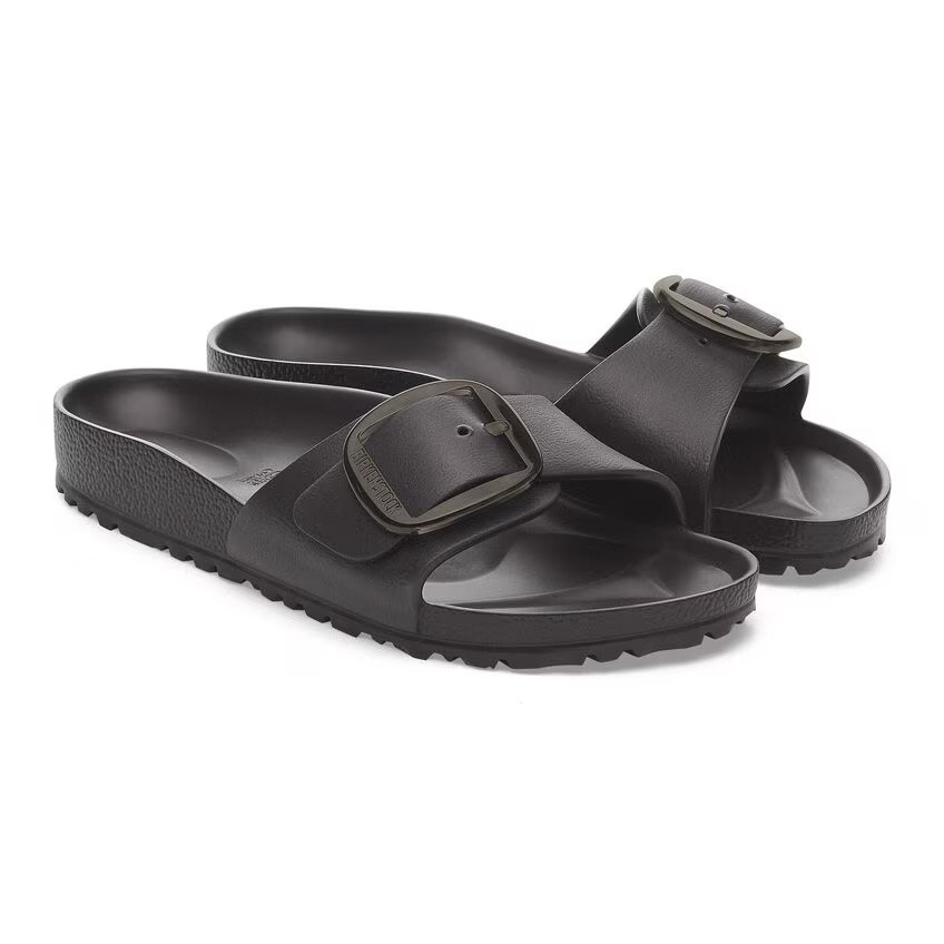 Birkenstoc Madrıd Bıg Buckle Eva Siyah Kadın Terlik 1029635