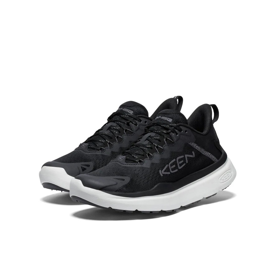 Keen Wk 450 Siyah Beyaz Kadın Yürüyüş Ayakkabısı