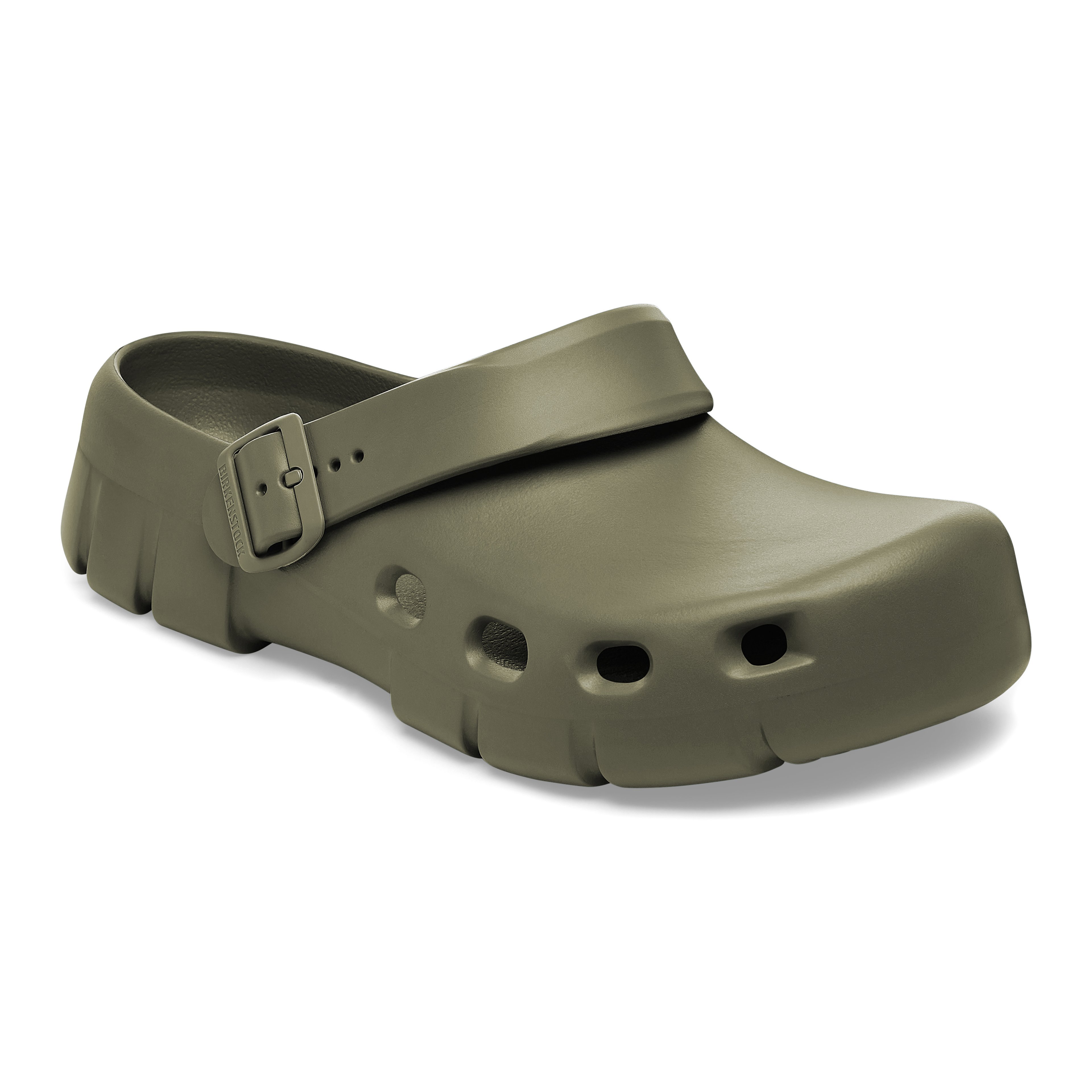 Birkenstock Bırkı Flow Eva Erkek Haki Burnu Kapalı Terlik 1028741