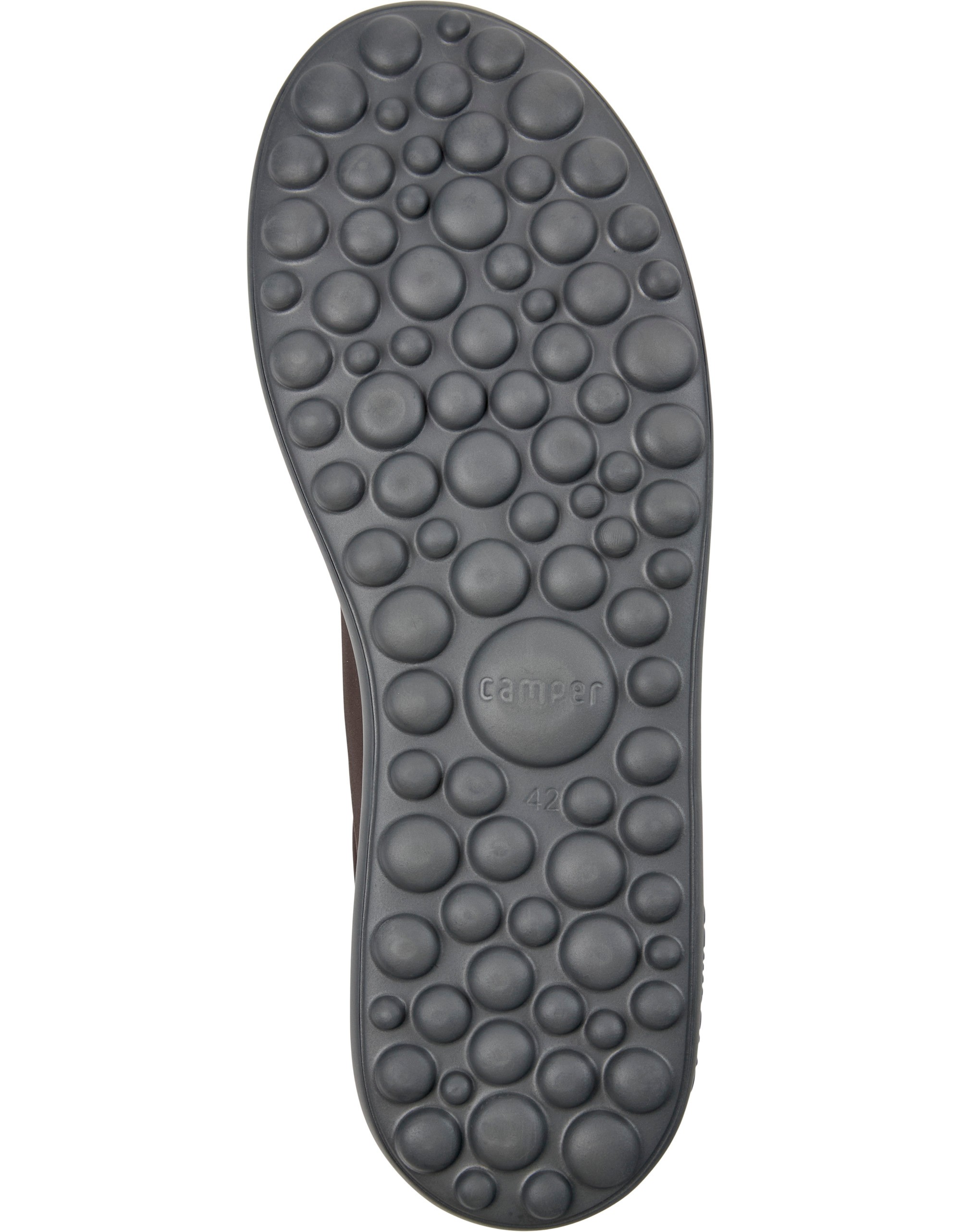 Camper Pelotas XLF Erkek Gri Süet Deri Tekstil Sneaker K101019-005