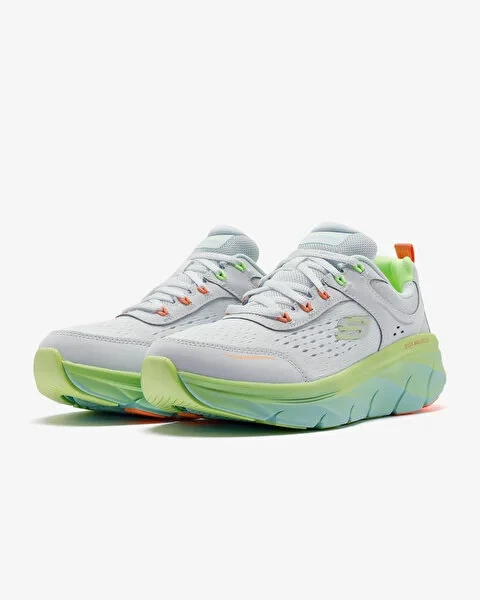 Skechers D'Lux Walker 2.0 Neon Sites Kadın Beyaz Sneaker150107 WMLT