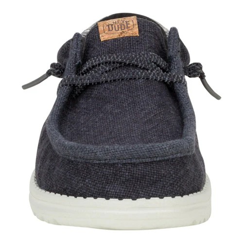 Hey Dude Wally Jute Black Granite Grey HD.43085-ONS