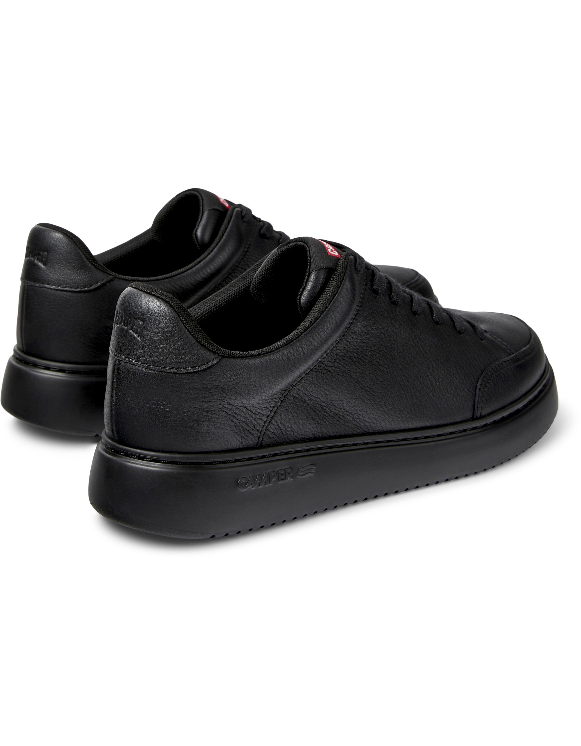 Camper Runner K21 Siyah Deri Erkek Sneaker K100841-015