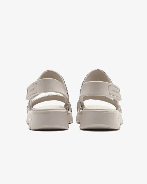 Skechers Arch Fit Footsteps Kadın Bej Spor Sandalet 111531 NAT