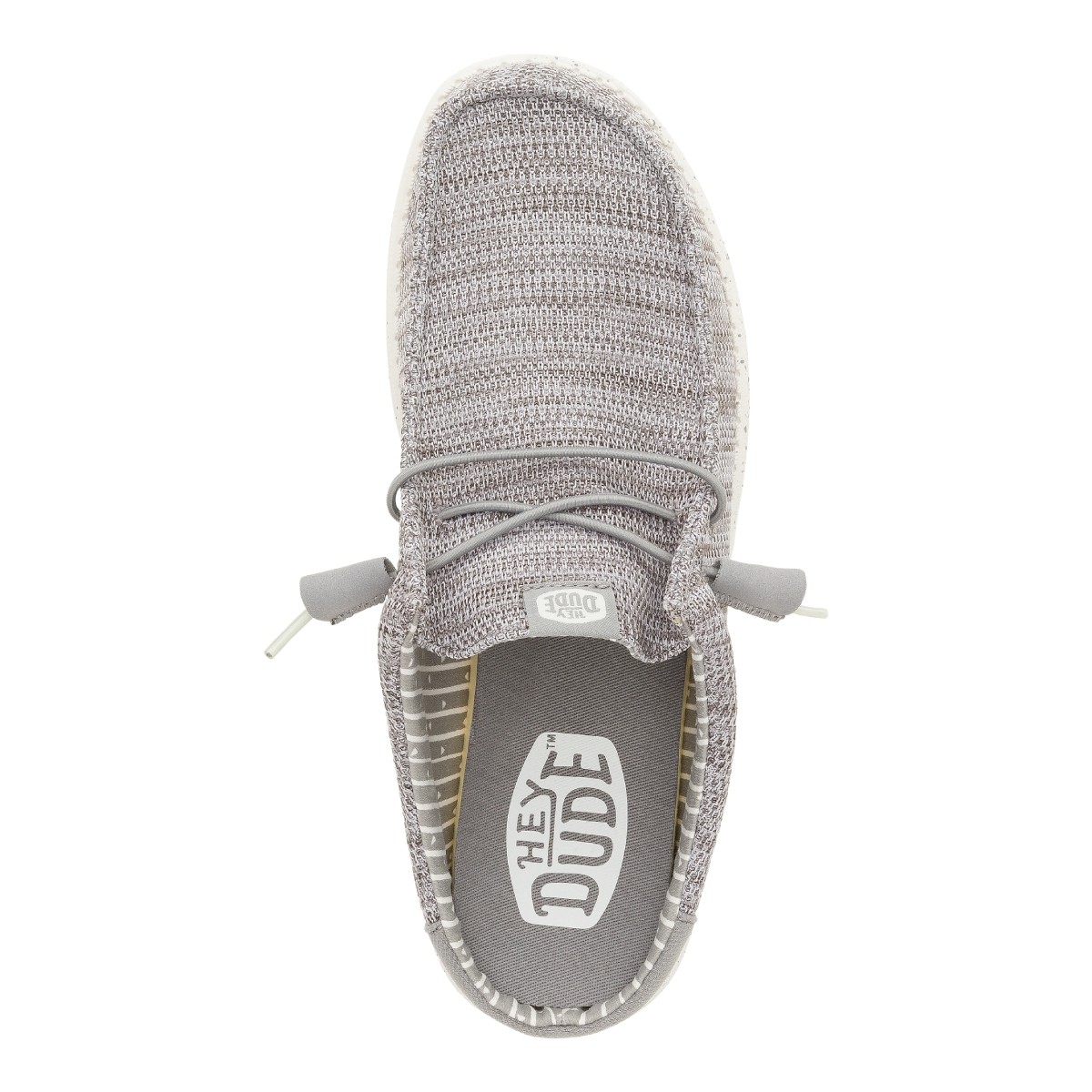 Hey Dude Wally Slip Stretch Sox Granite Grey HD.43103 1HF