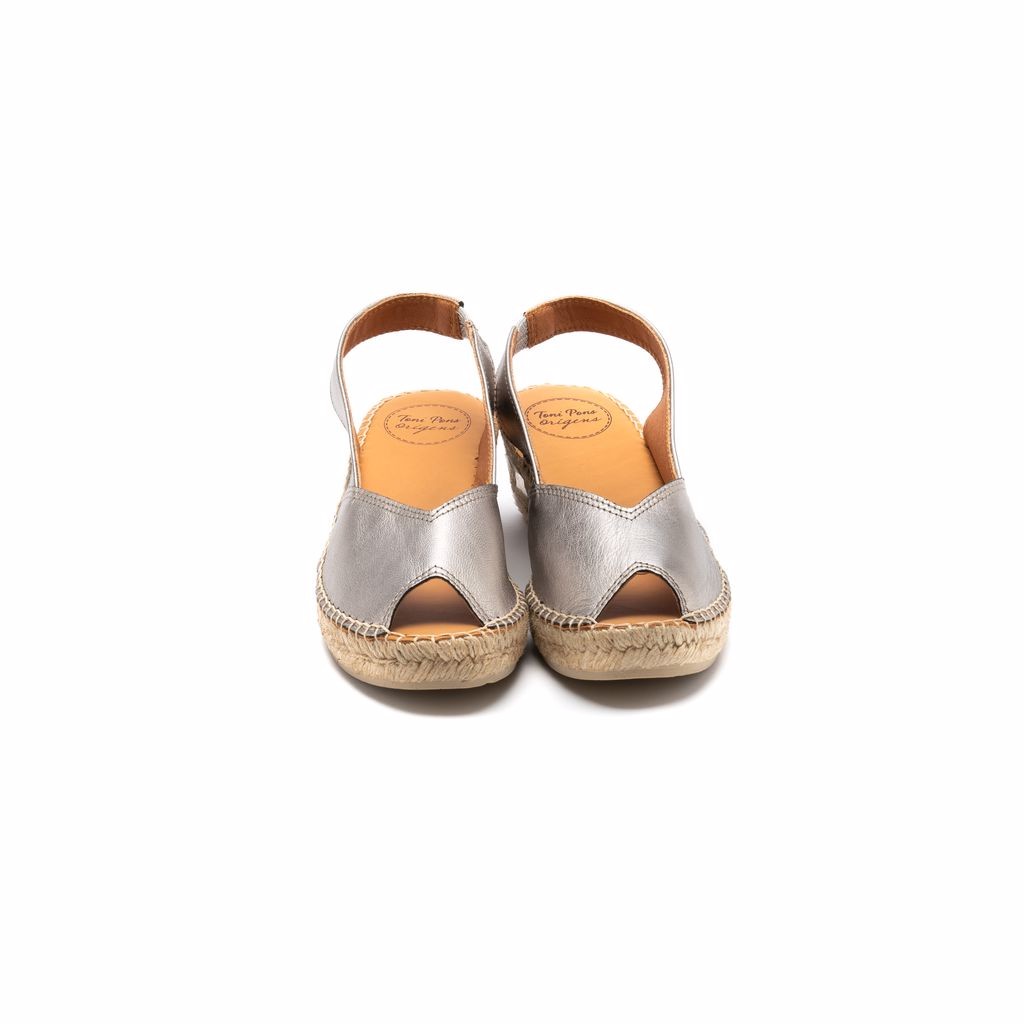 Toni Pons Bernia P Acer Kadın Gümüş Dolgu Topuk Espadril 1TONW2020011