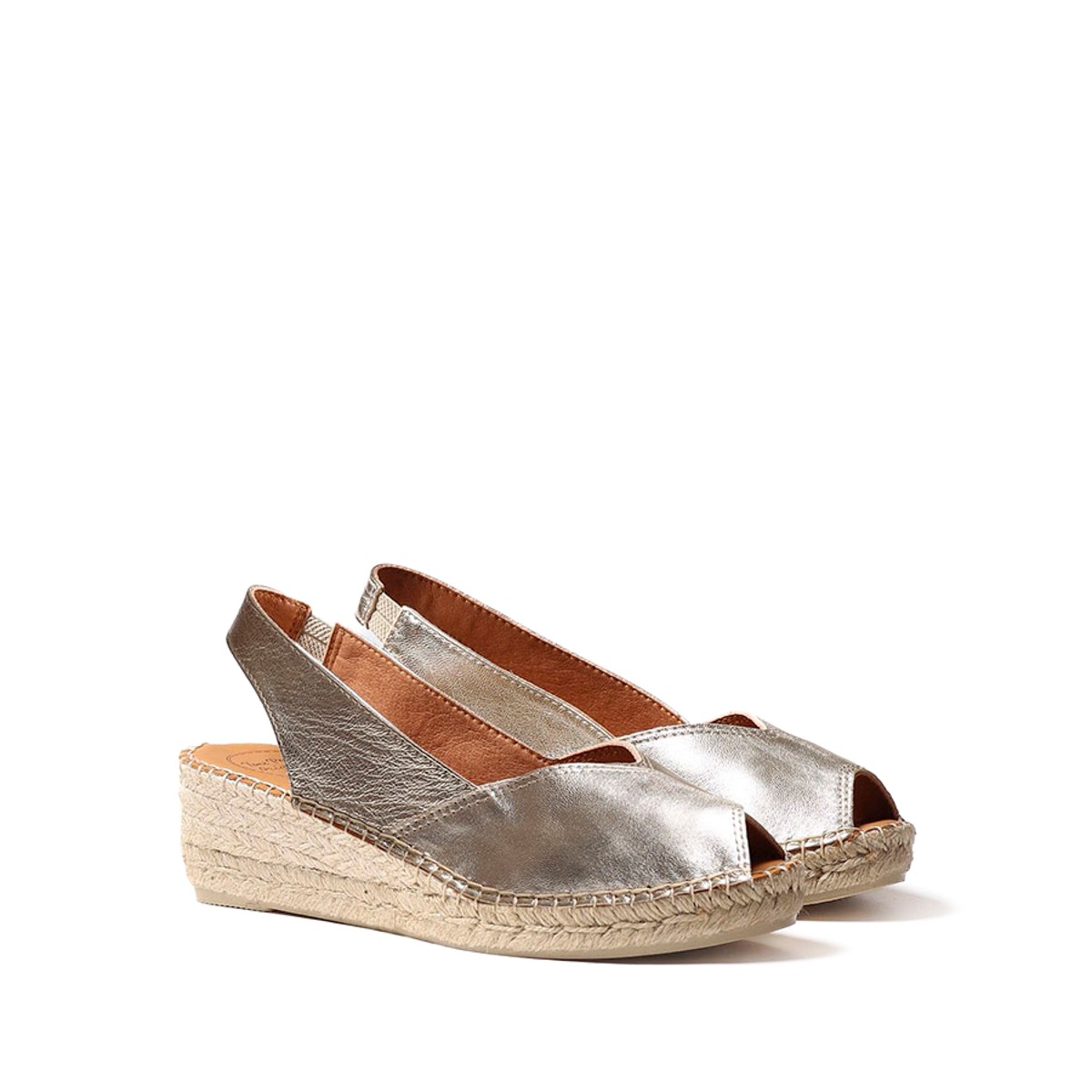 Toni Pons Bernia-P Kadın Dolgu Topuk Espadril Platinum 1TONW2020014