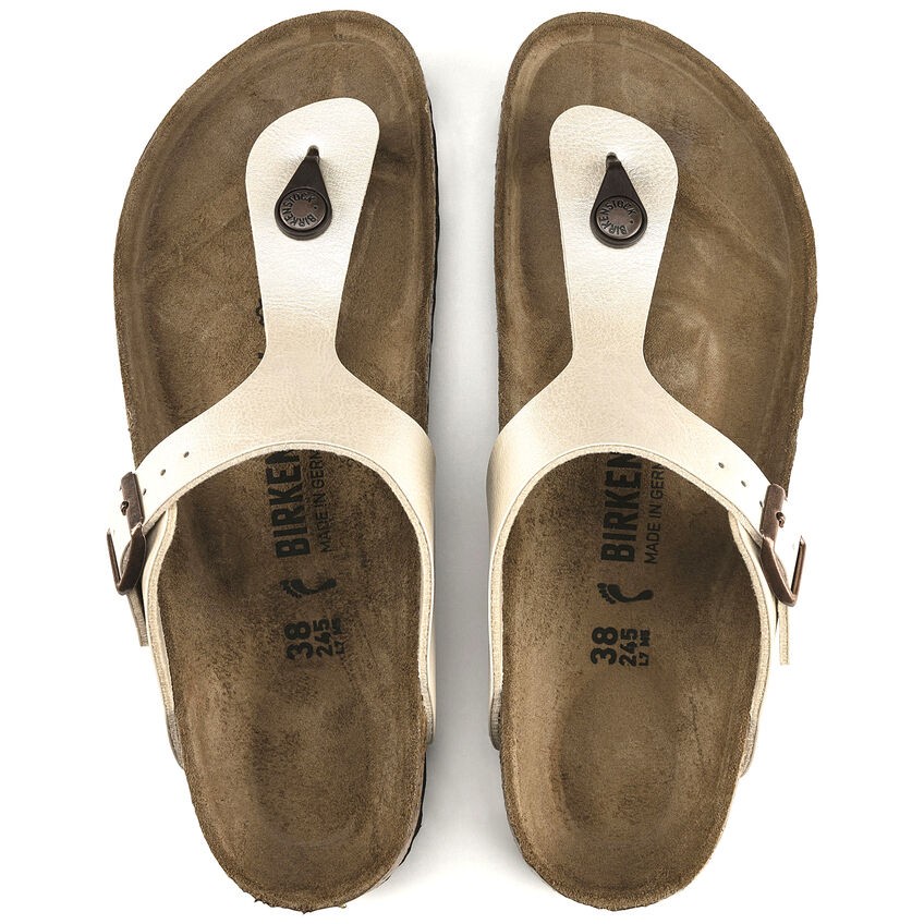 Birkenstock Gızeh Bf Graceful Kadın İnci Beyazı Terlik