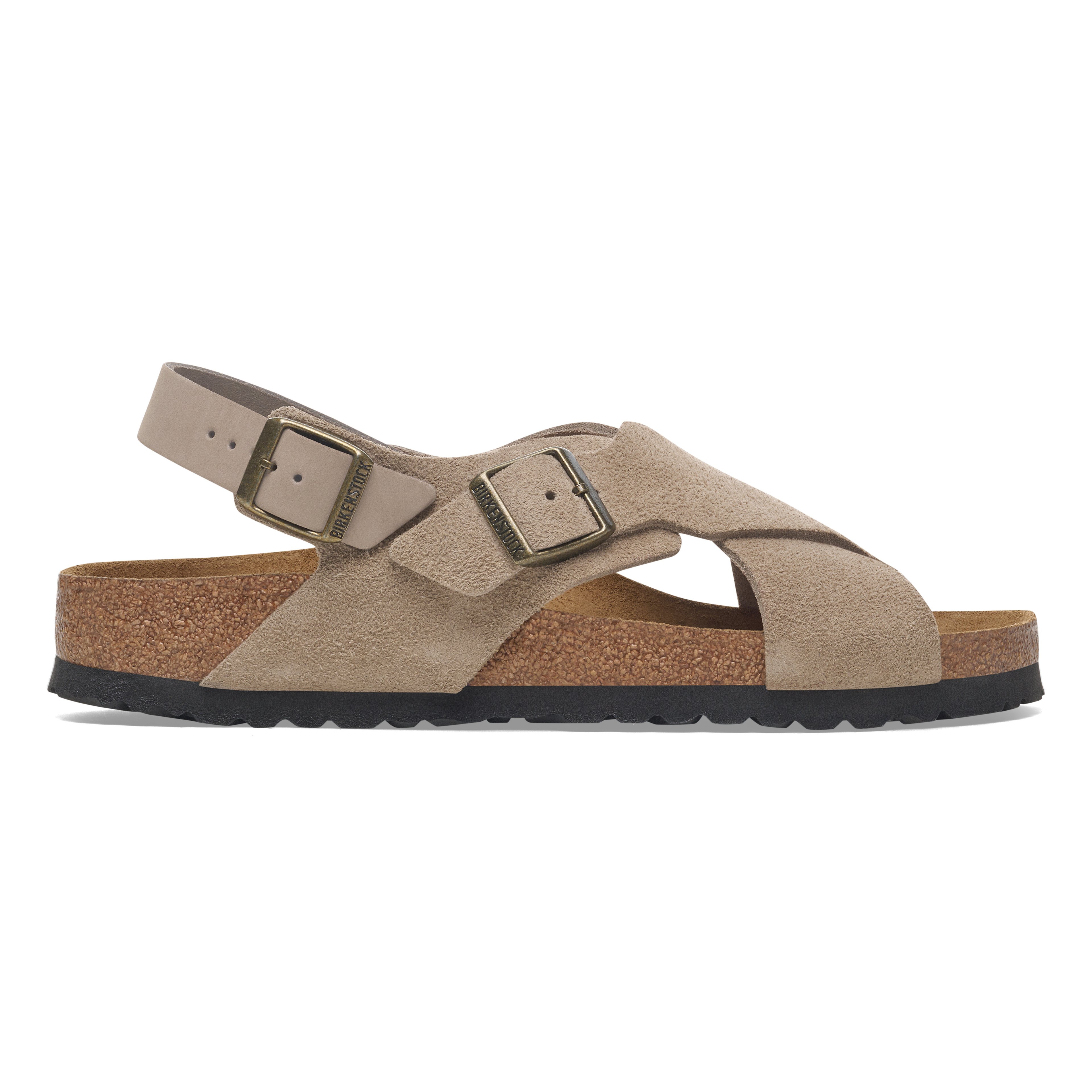 Birkenstock Tulum Sfb Vl Kadın Vizon Süet Sandalet 1029834