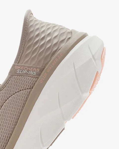Skechers D'Lux Walker 2.0 Happy Step Kadın Bej Spor Ayakkabı 150099 TPCL