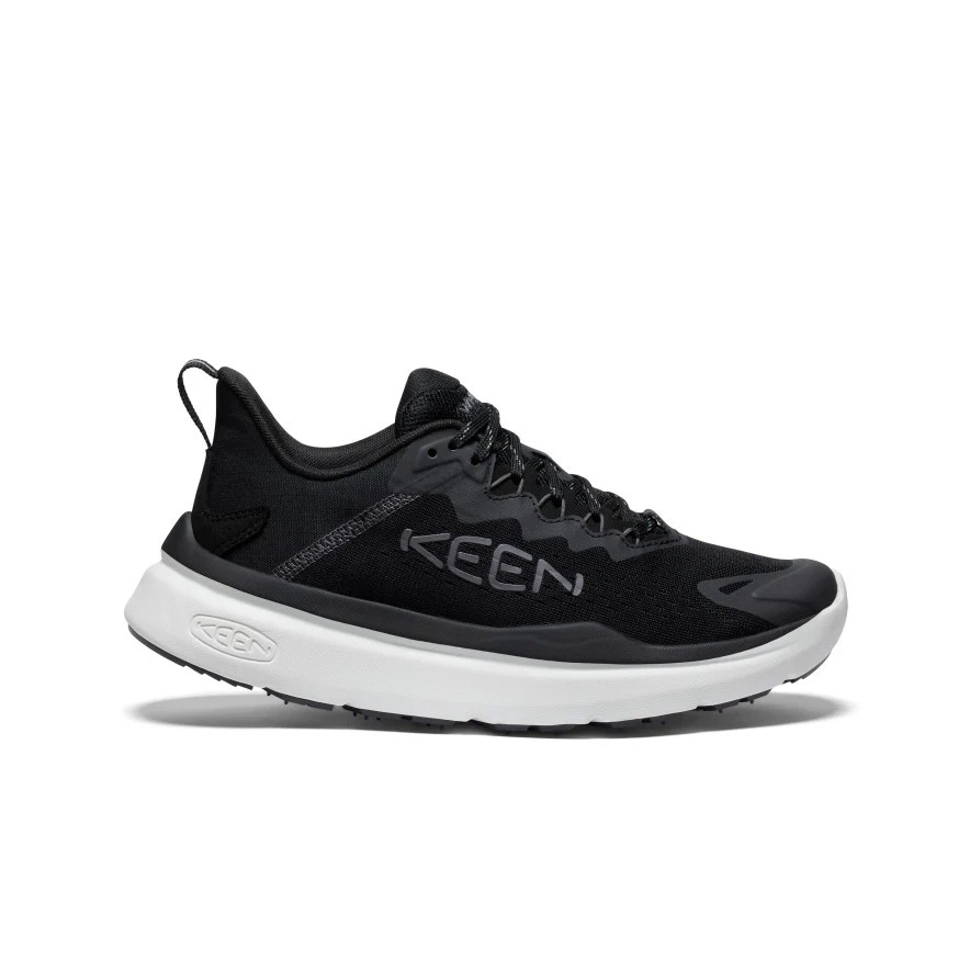 Keen Wk 450 Siyah Beyaz Kadın Yürüyüş Ayakkabısı