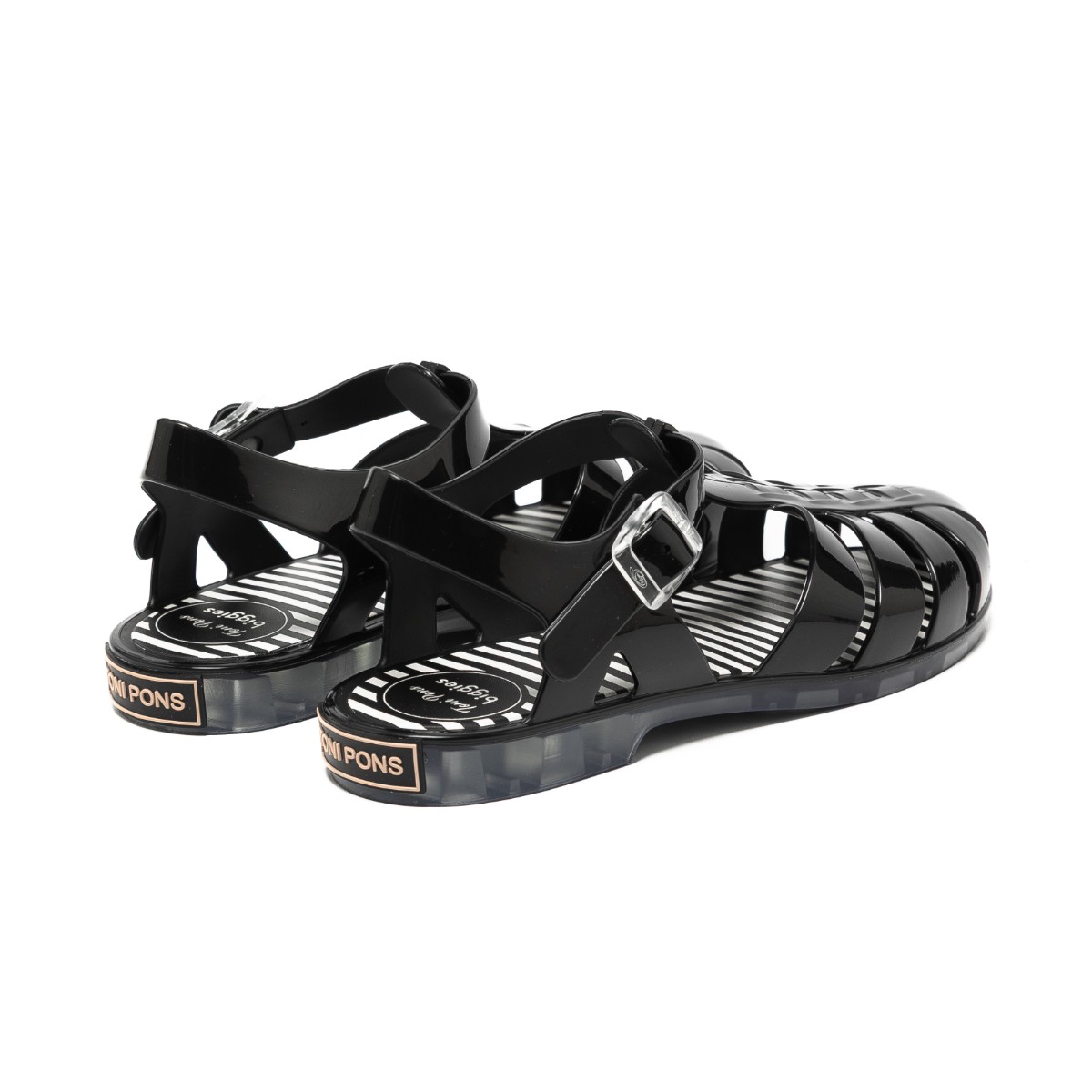 Toni Pons Cuba Camı Siyah Spor Sandalet 1TONW2025173