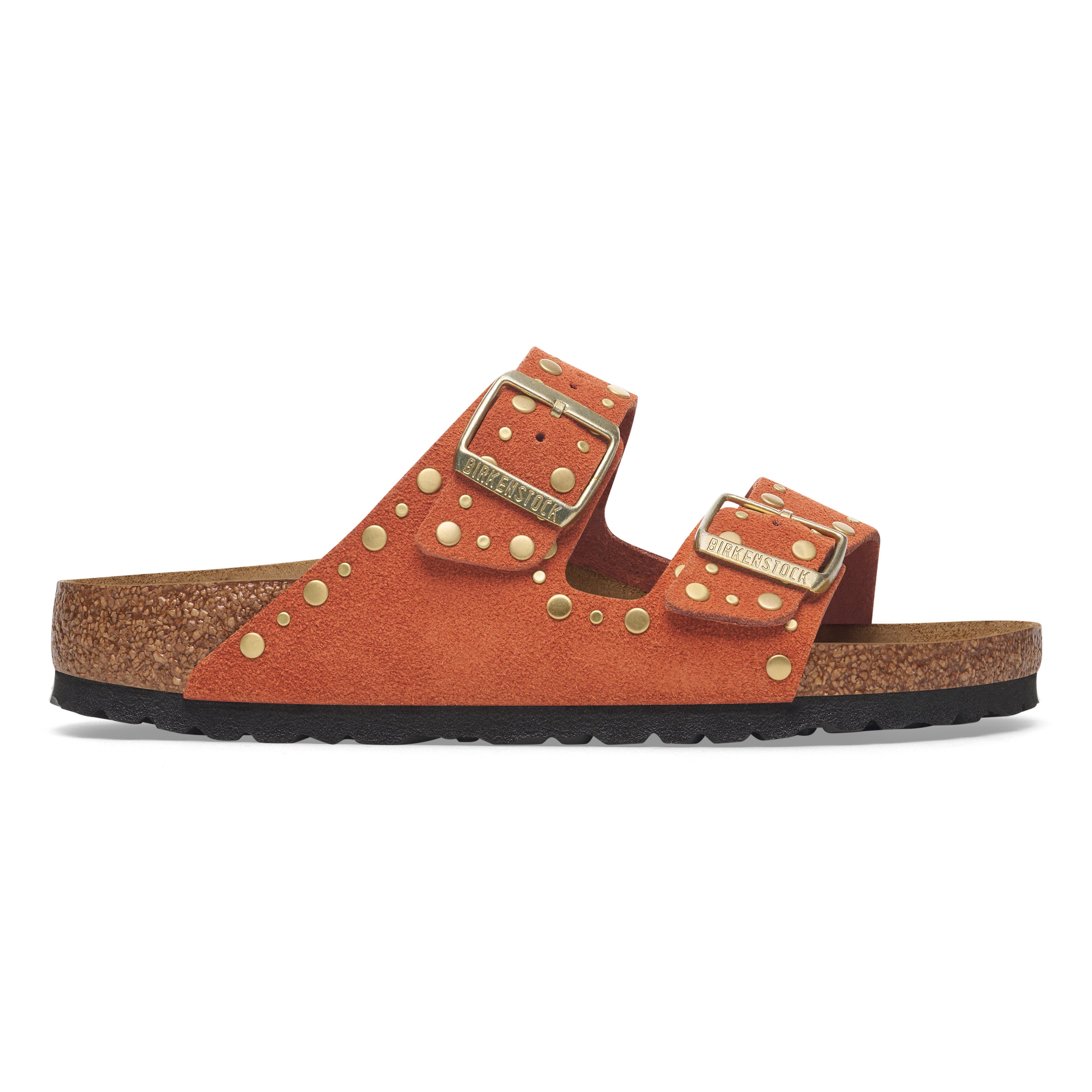 Birkenstock Arızona Vl Rıvet Kadın Kahve Çift Tokalı Terlik 1029513