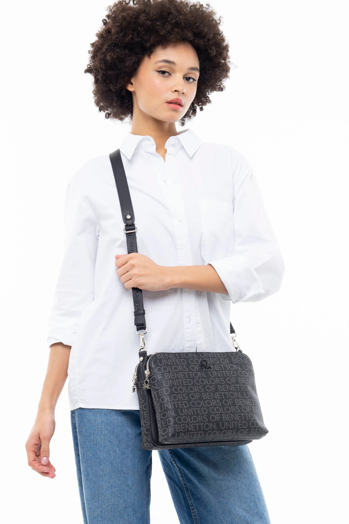 Unıted Colours Of Benetton Kadın Çapraz Çanta