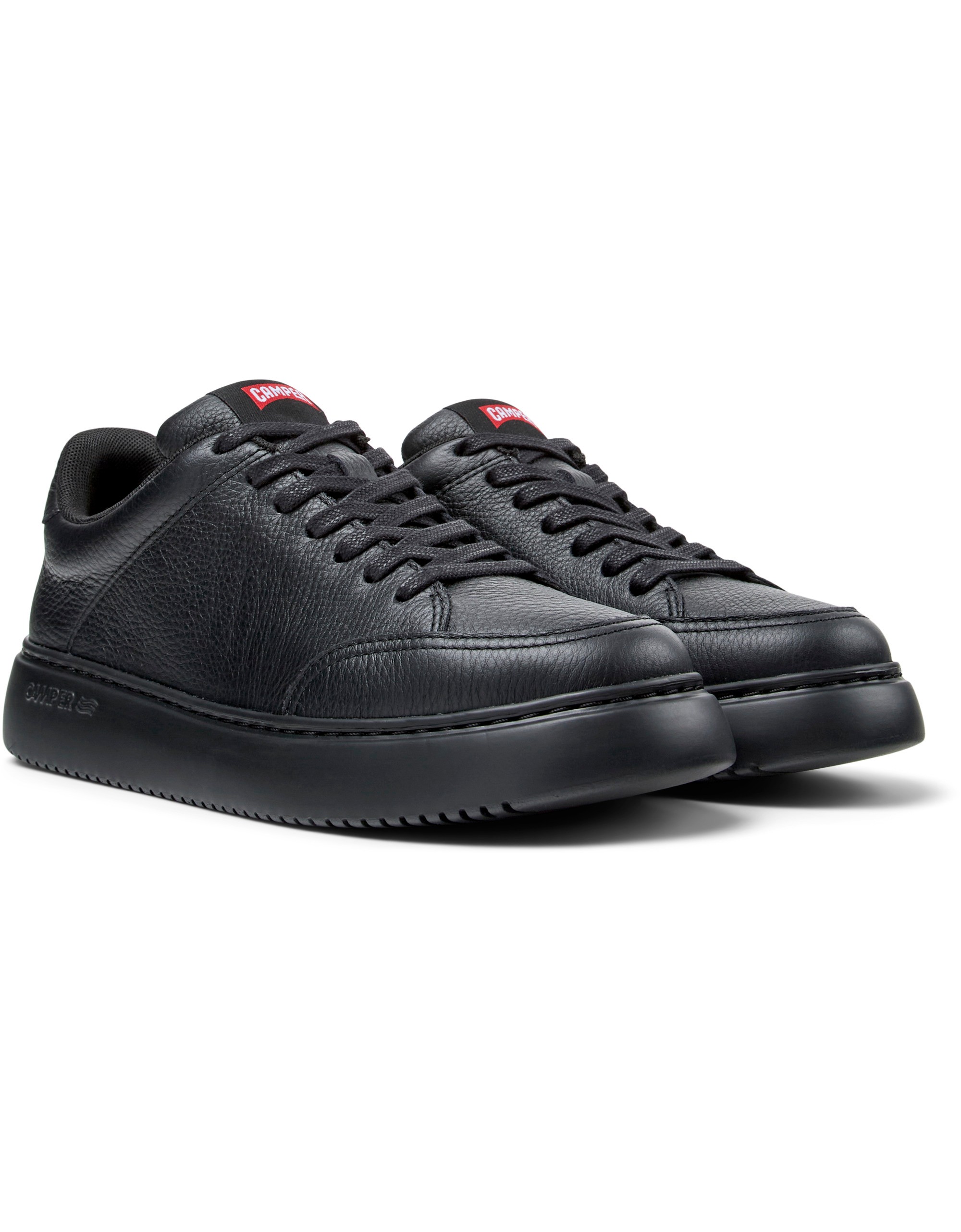 Camper Runner K21 Kadın Siyah Deri Sneaker K201438-015