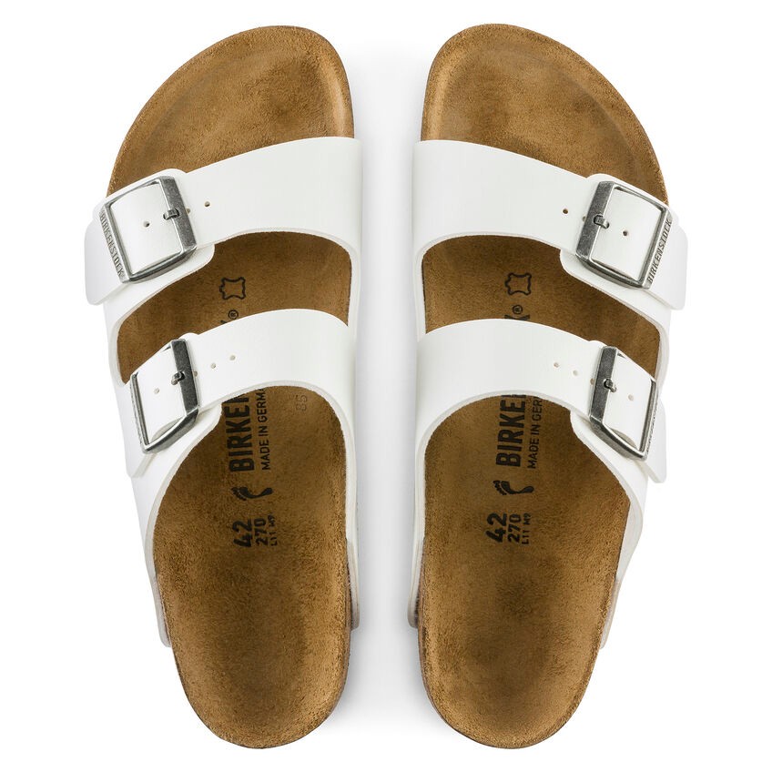 Birkenstock Arızona Bf Unisex Beyaz Terlik 552683