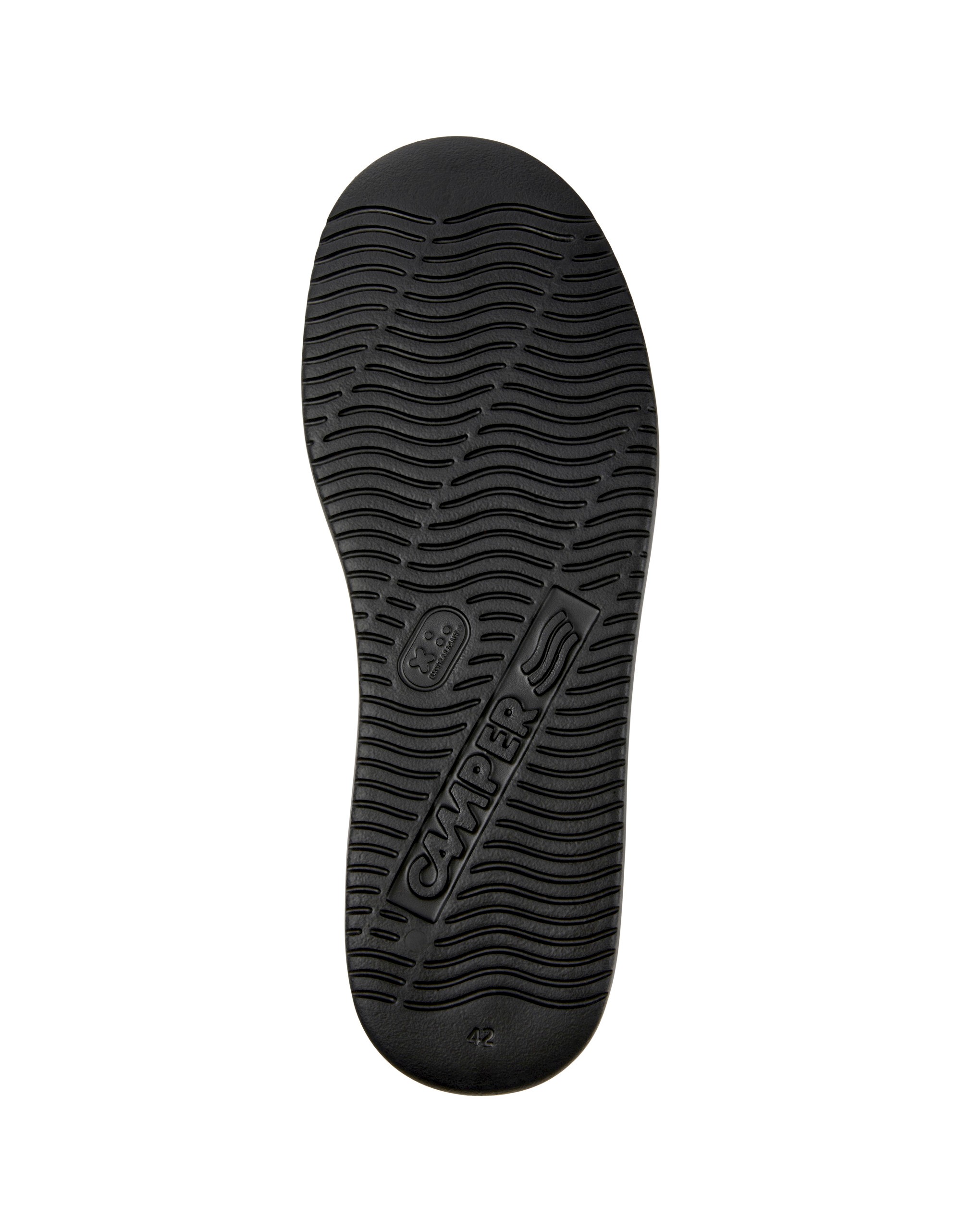 Camper Runner K21 Siyah Deri Erkek Sneaker K100841-015