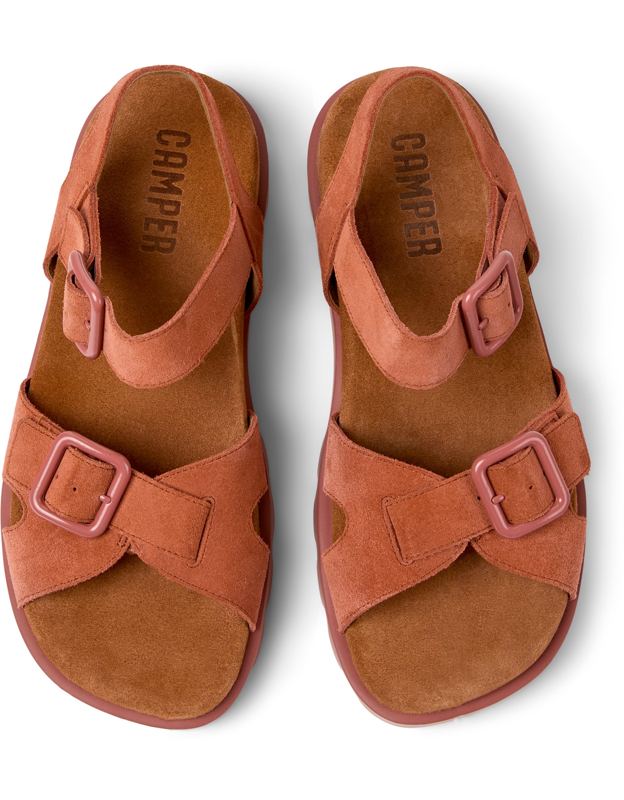 Camper Brutus Sandals Kadın Kırmızı Sandalet K201768-003