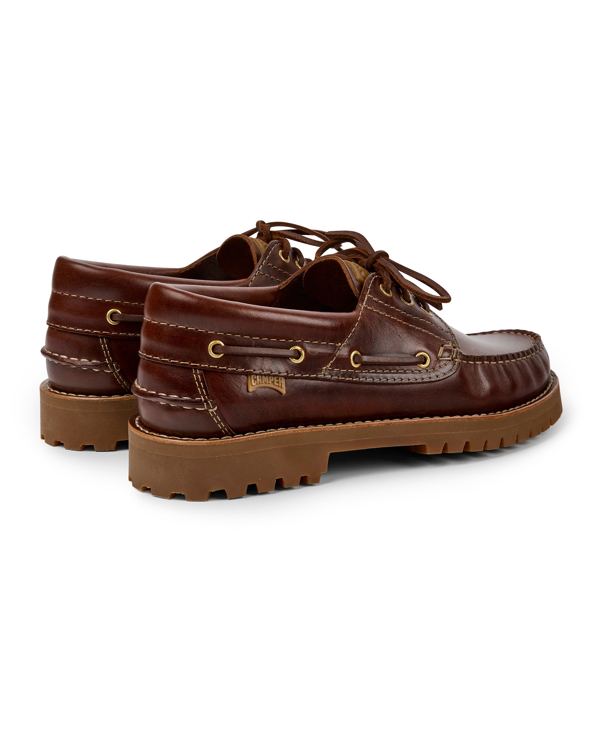 Camper Nautıco Kahverengi Erkek Boat Shoe