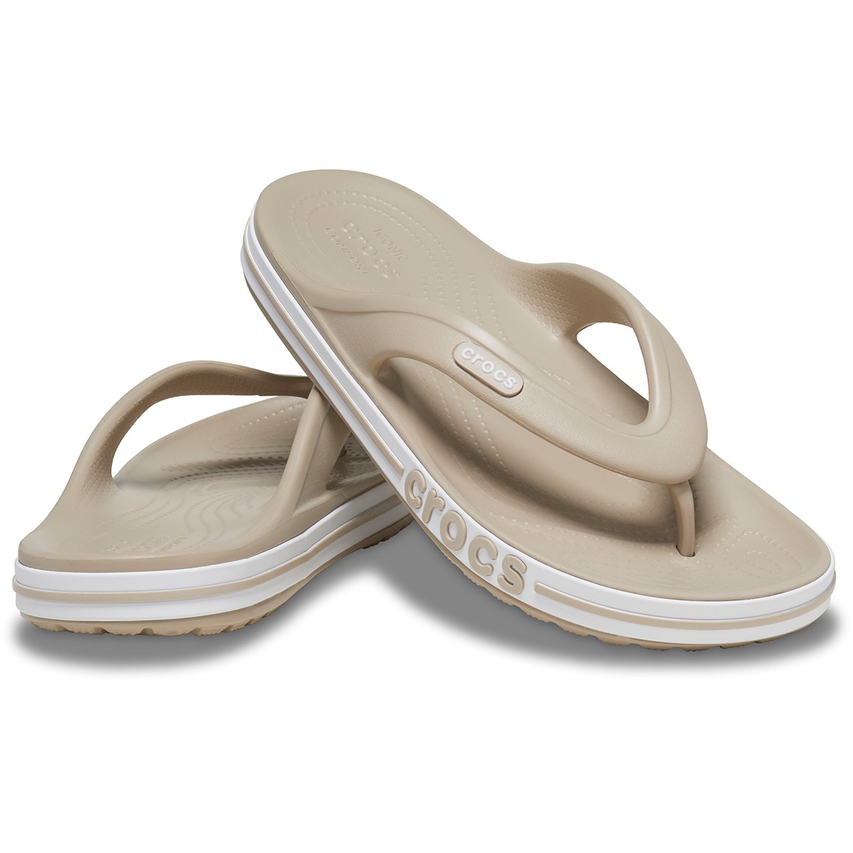 Crocs Bayaband Flip Unisex 205393 - Krem