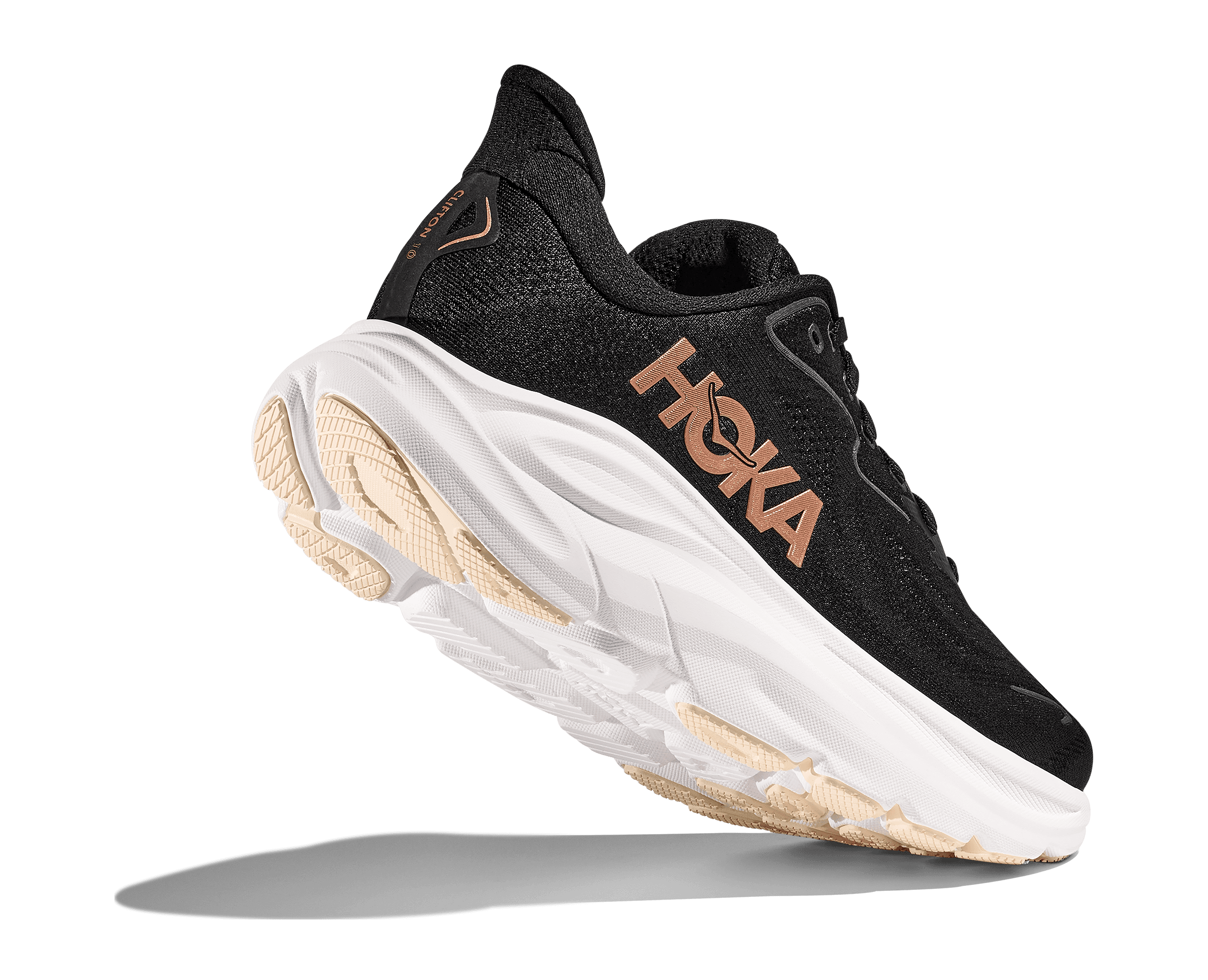 Hoka Clifton 10 Kadın Siyah Koşu Ayakkabısı 1162031-BRGL