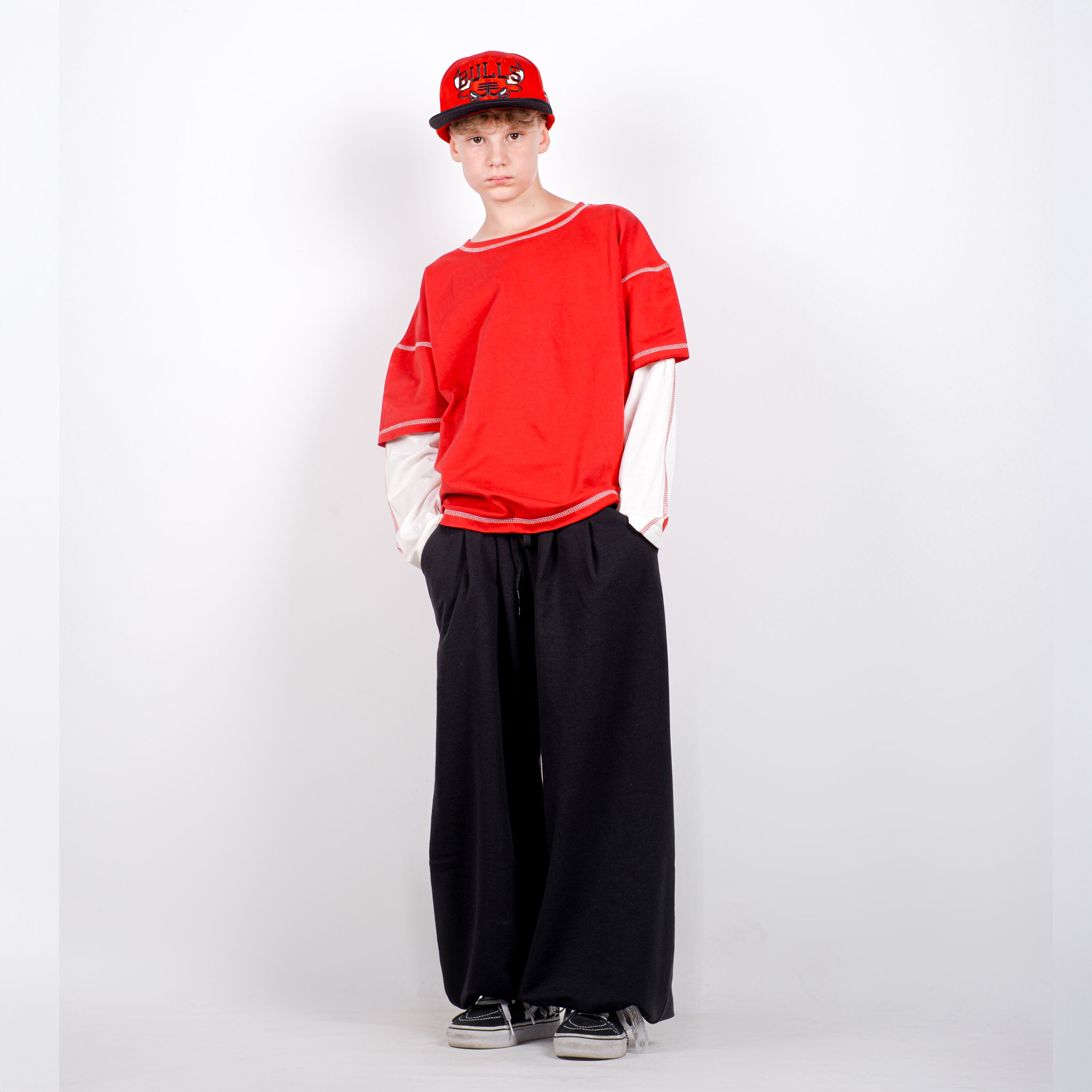StreetKids Oversize Eşofman – Siyah | Çocuk ve Genç Erkek (143-170 cm)