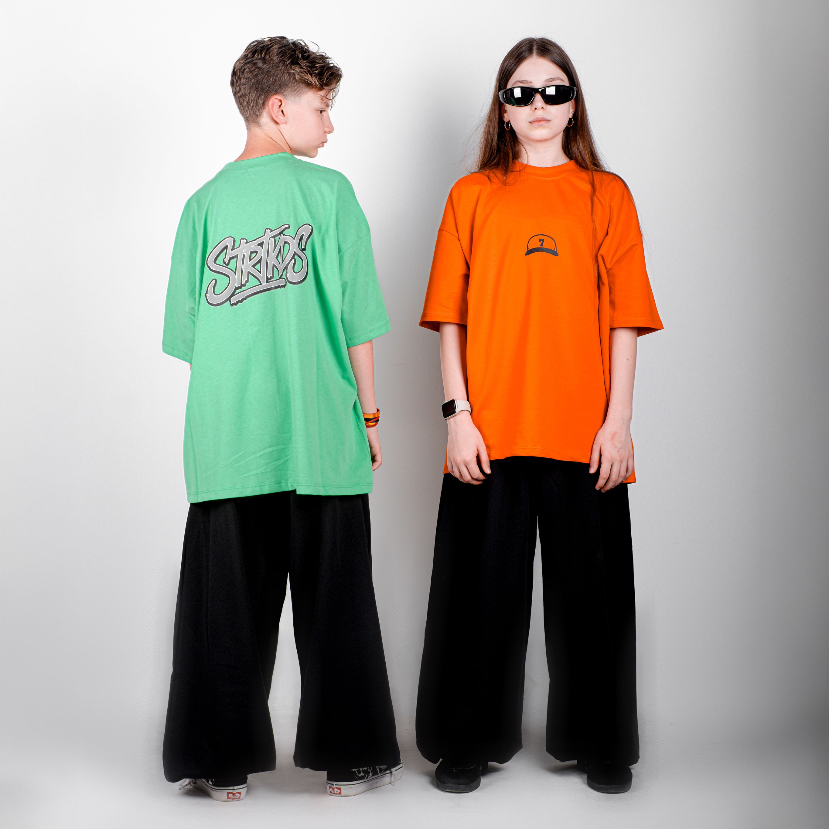 StreetKids Oversize Eşofman – Siyah | Çocuk ve Genç - Kız (143-170 cm)