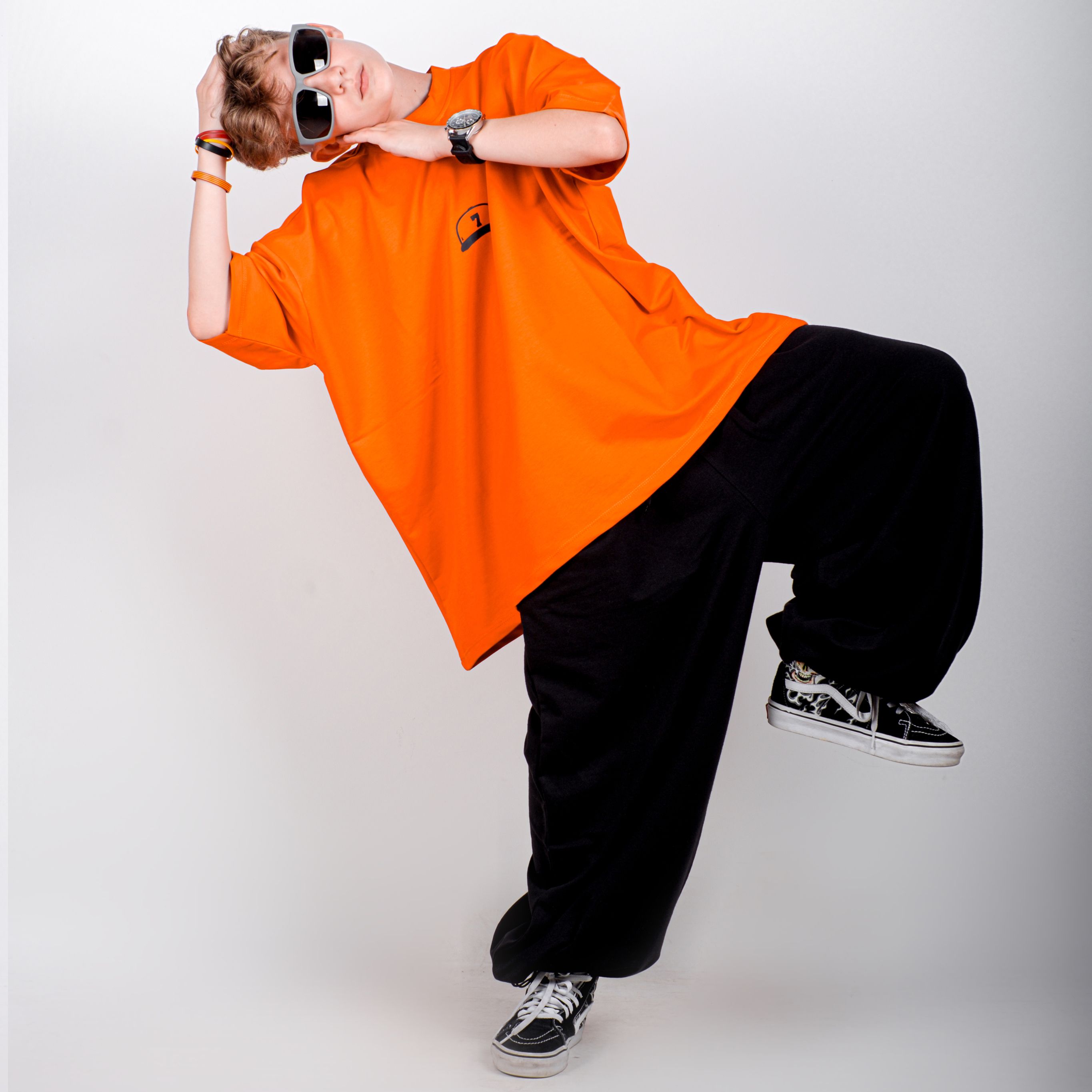 StreetKids Oversize Eşofman – Siyah | Çocuk ve Genç Erkek (143-170 cm)