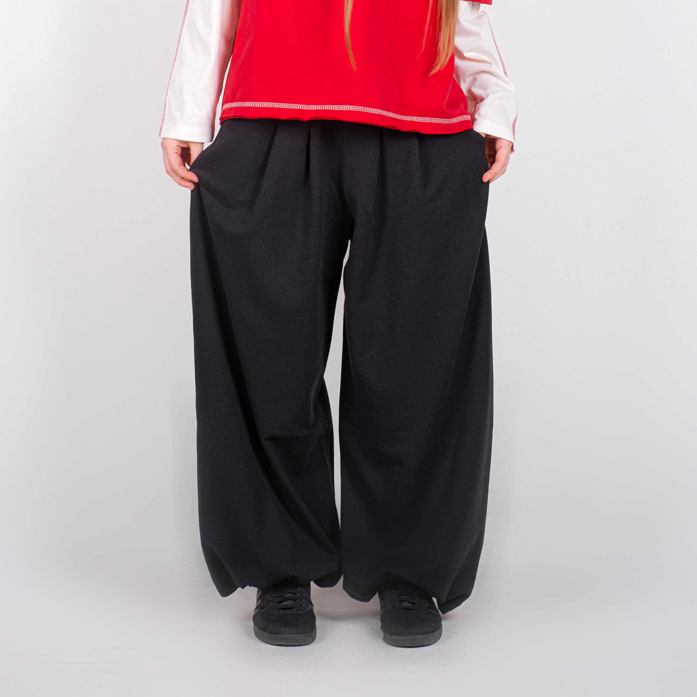 StreetKids Oversize Eşofman – Siyah | Çocuk ve Genç - Kız (143-170 cm)