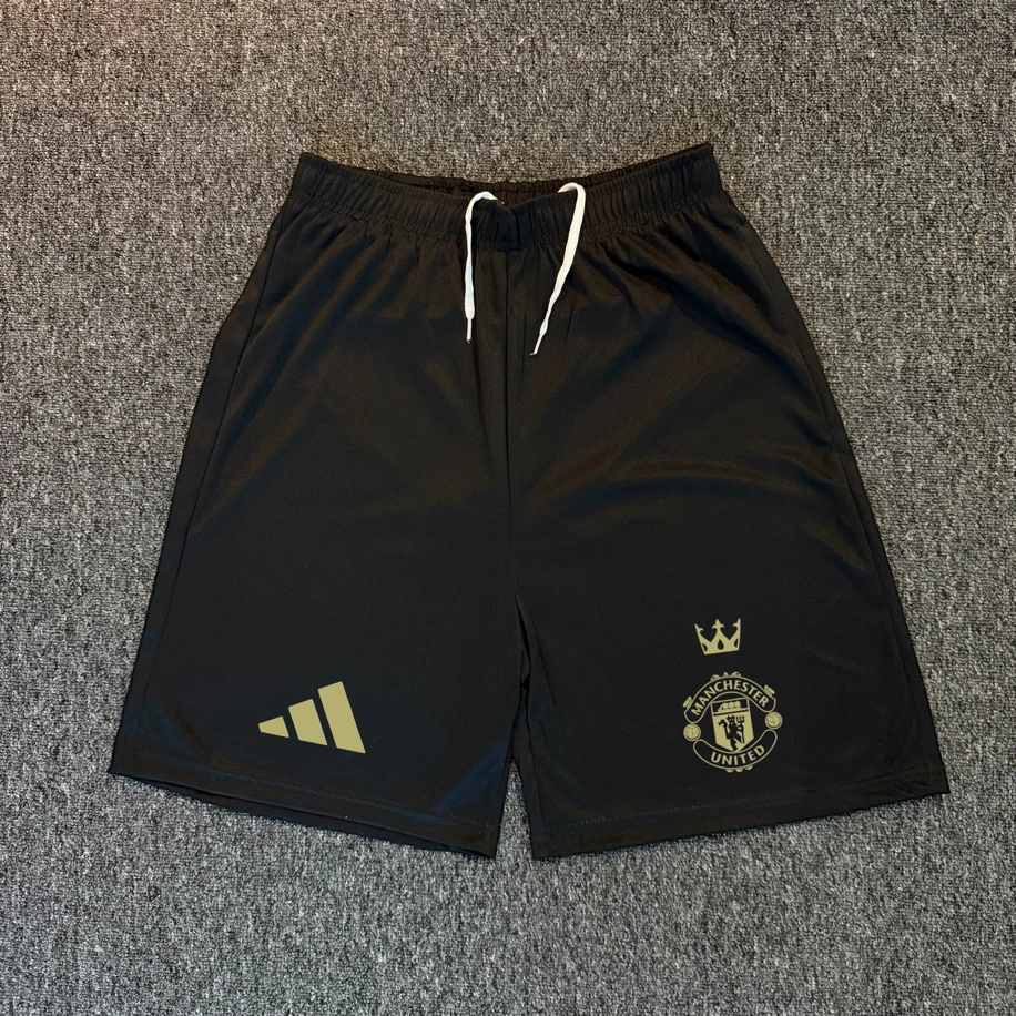 Manchester United Gold Black Şort ⭐️