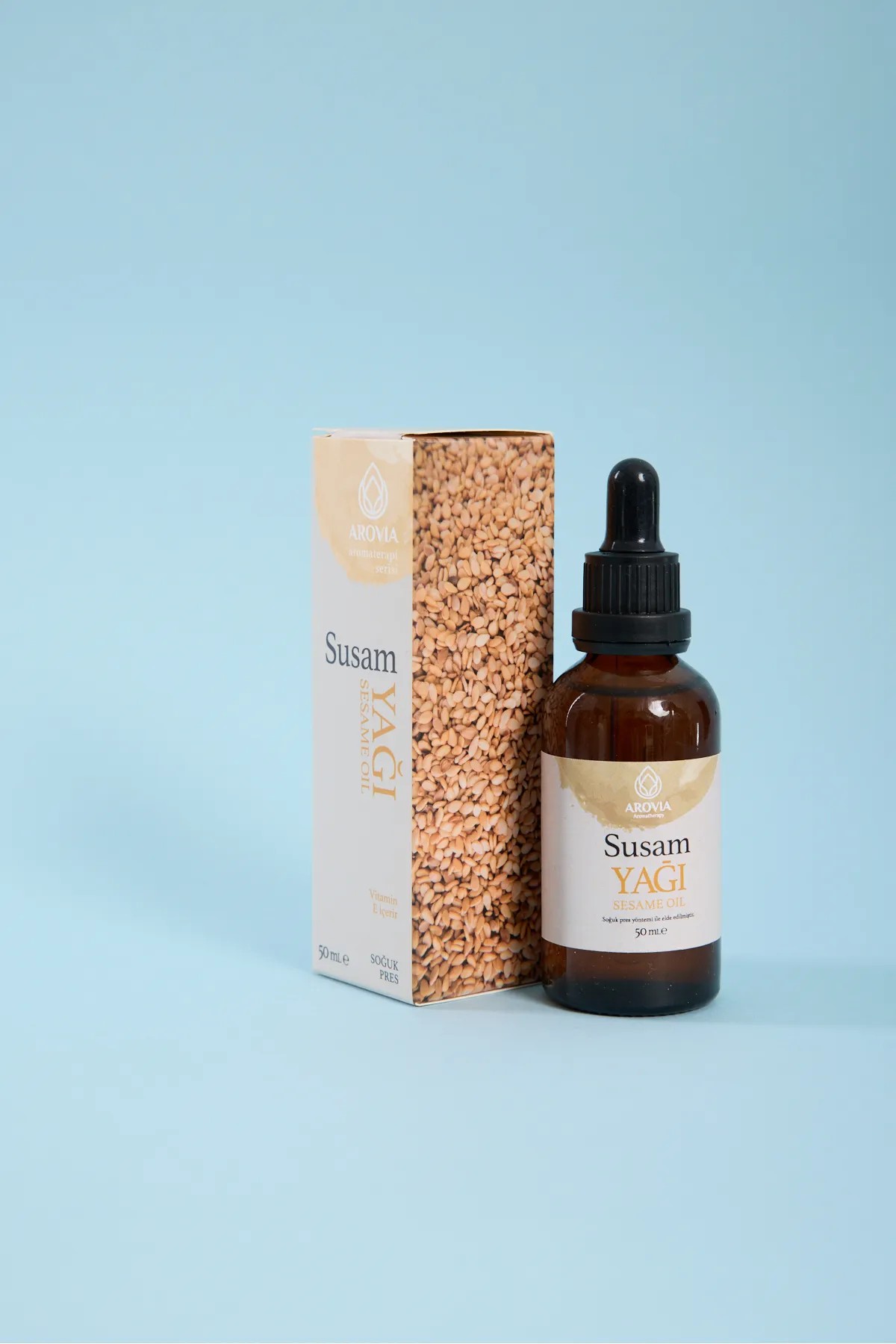 Susam Yağı Soğuk Sıkım 50 ml Bakım Yağı 