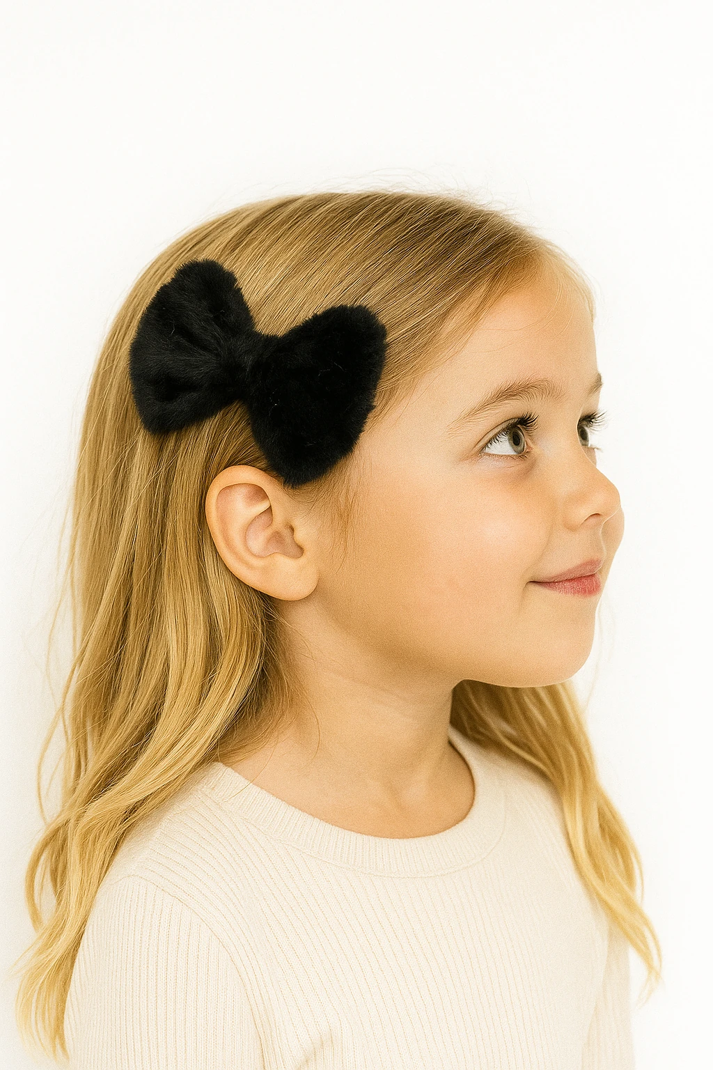 Papyon Peluş Yumuşak Kurdela Otomatik Toka Çocuk / Yetişkin 5'li Set