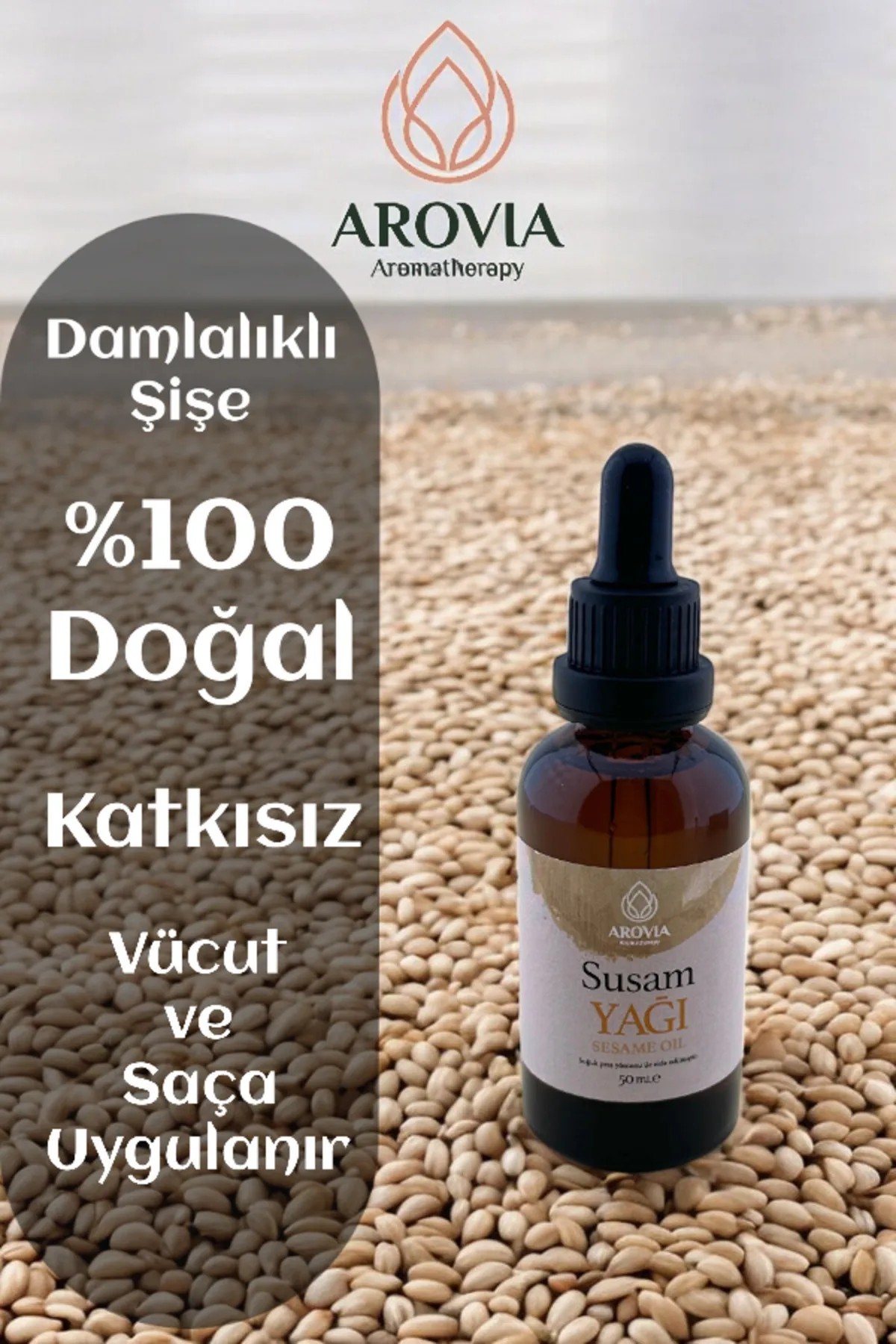 Susam Yağı Soğuk Sıkım 50 ml Bakım Yağı 