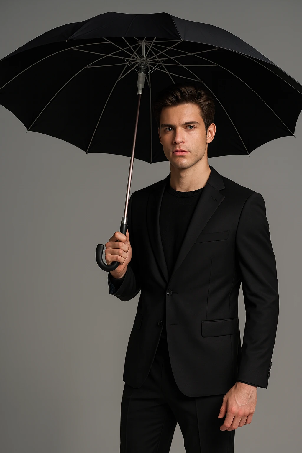 Mcr 56-58 Fiber 12 Telli Ultra Dayanıklı Baston Şemsiye