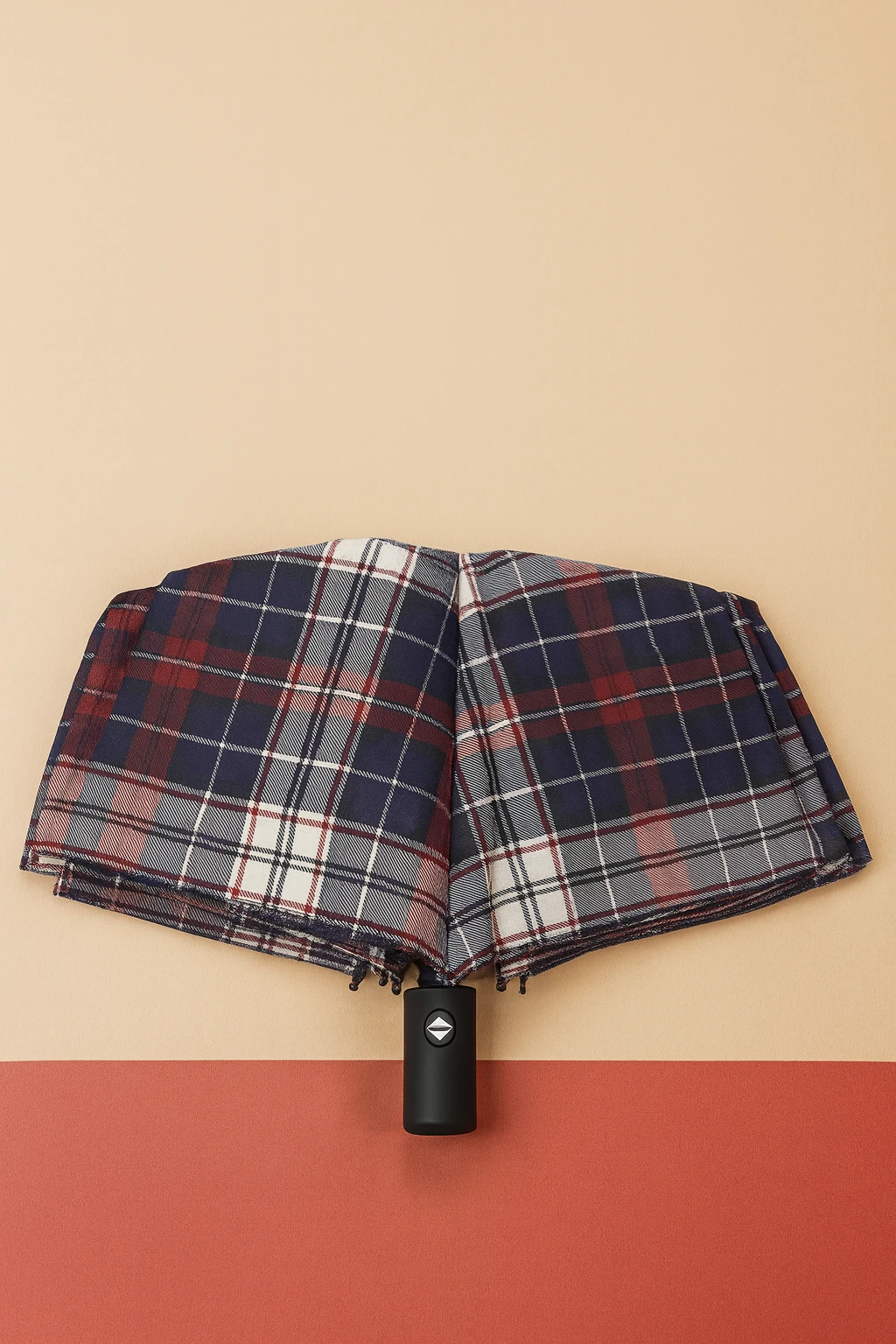 Ekoseli Otomatik Fonksiyon Açma Kapama Kılıflı Ekoseli Unisex Kaliteli Şemsiye