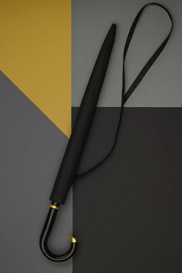 Gold Detaylı 10 Telli Fiber Şemsiye  MCR 63