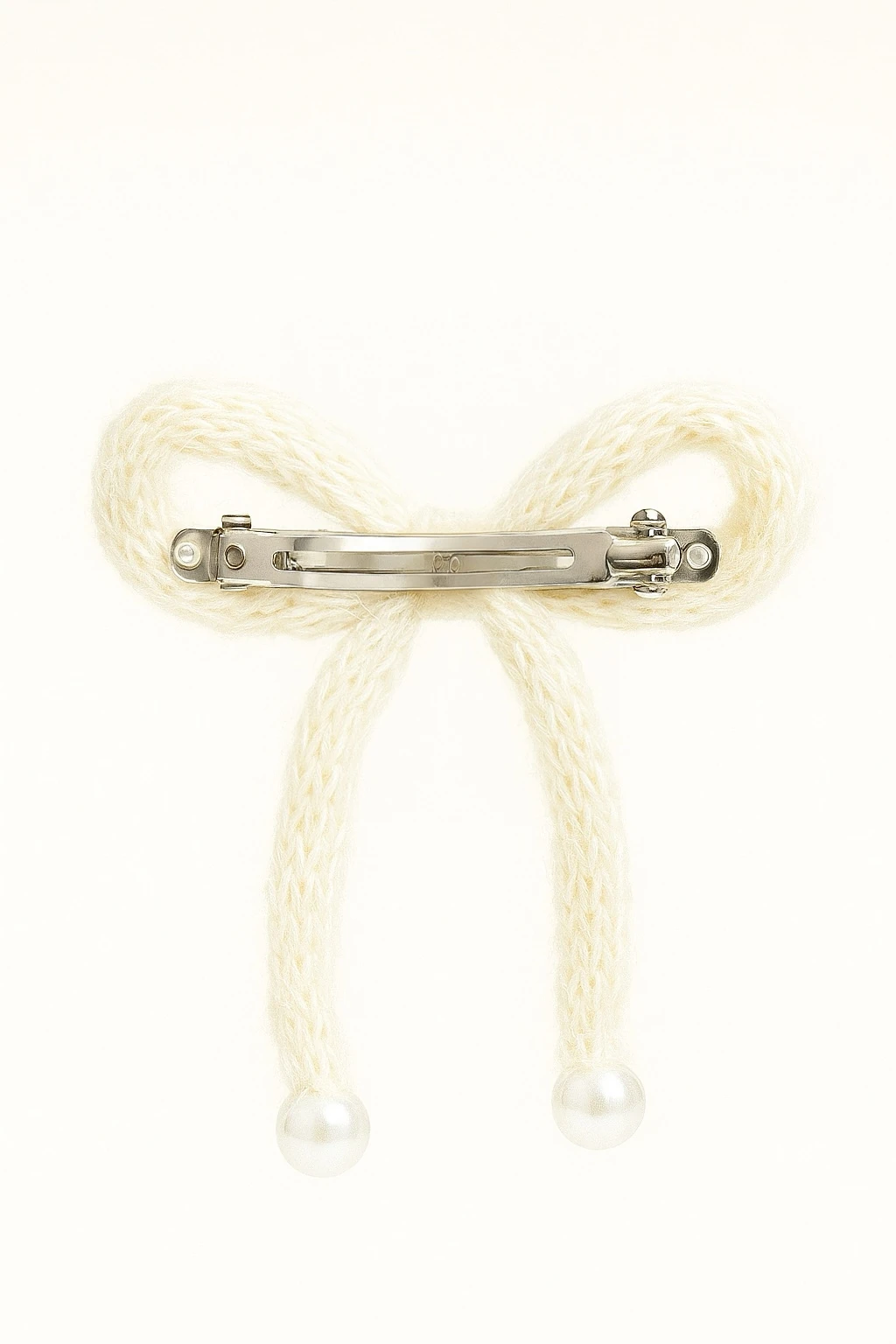 Örgülü Fiyonk İnci Klips 6'lı Toka Seti