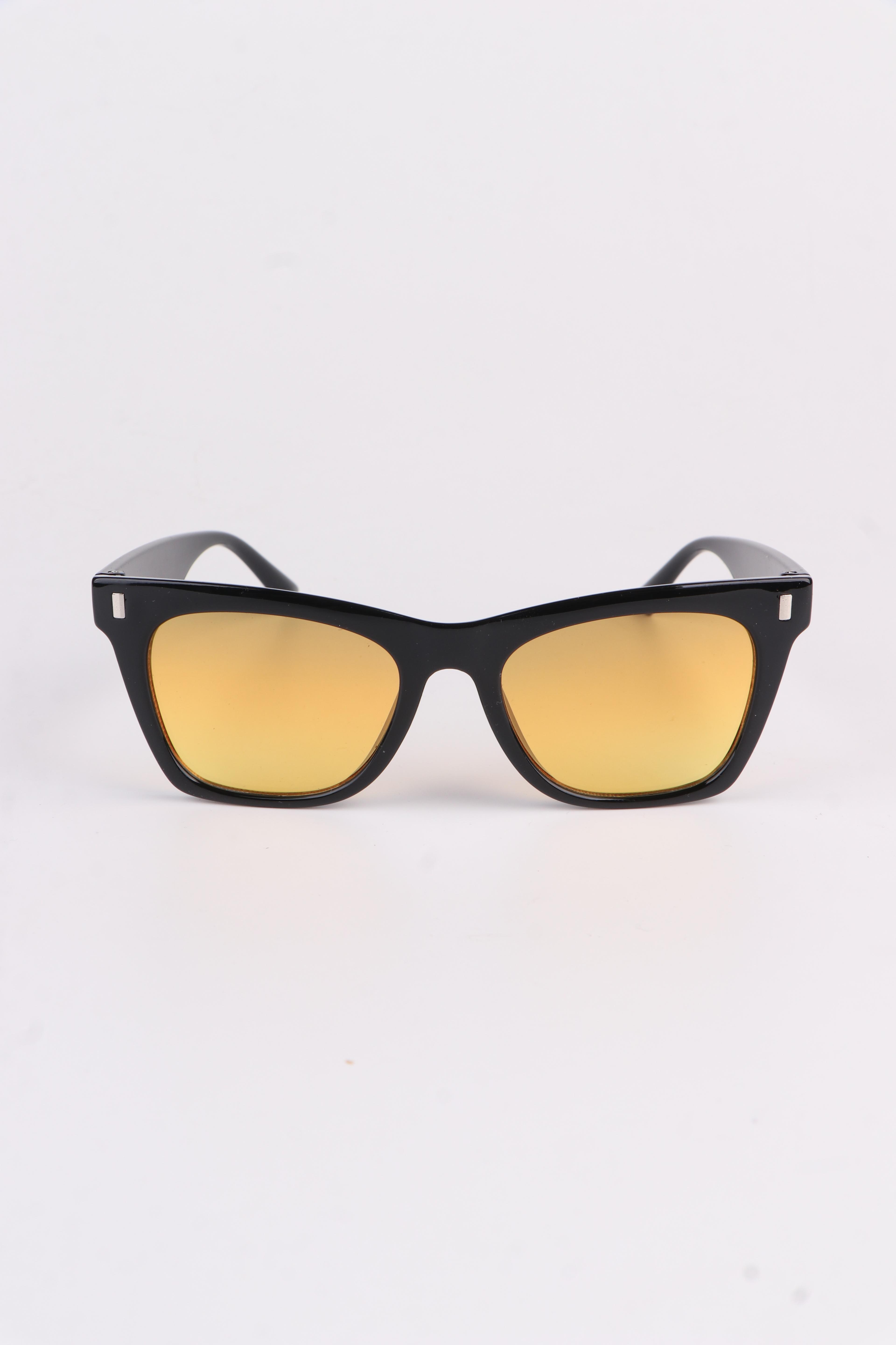 Night Unisex Lüx  Güneş Gözlüğü - Sarı