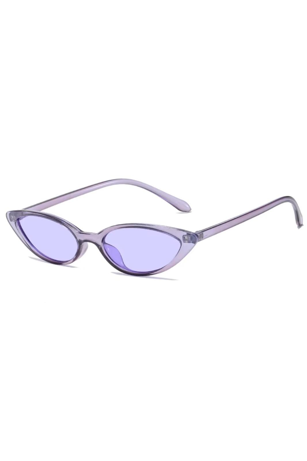 Berlini Slim Cat Unisex  Gözlük - Mor