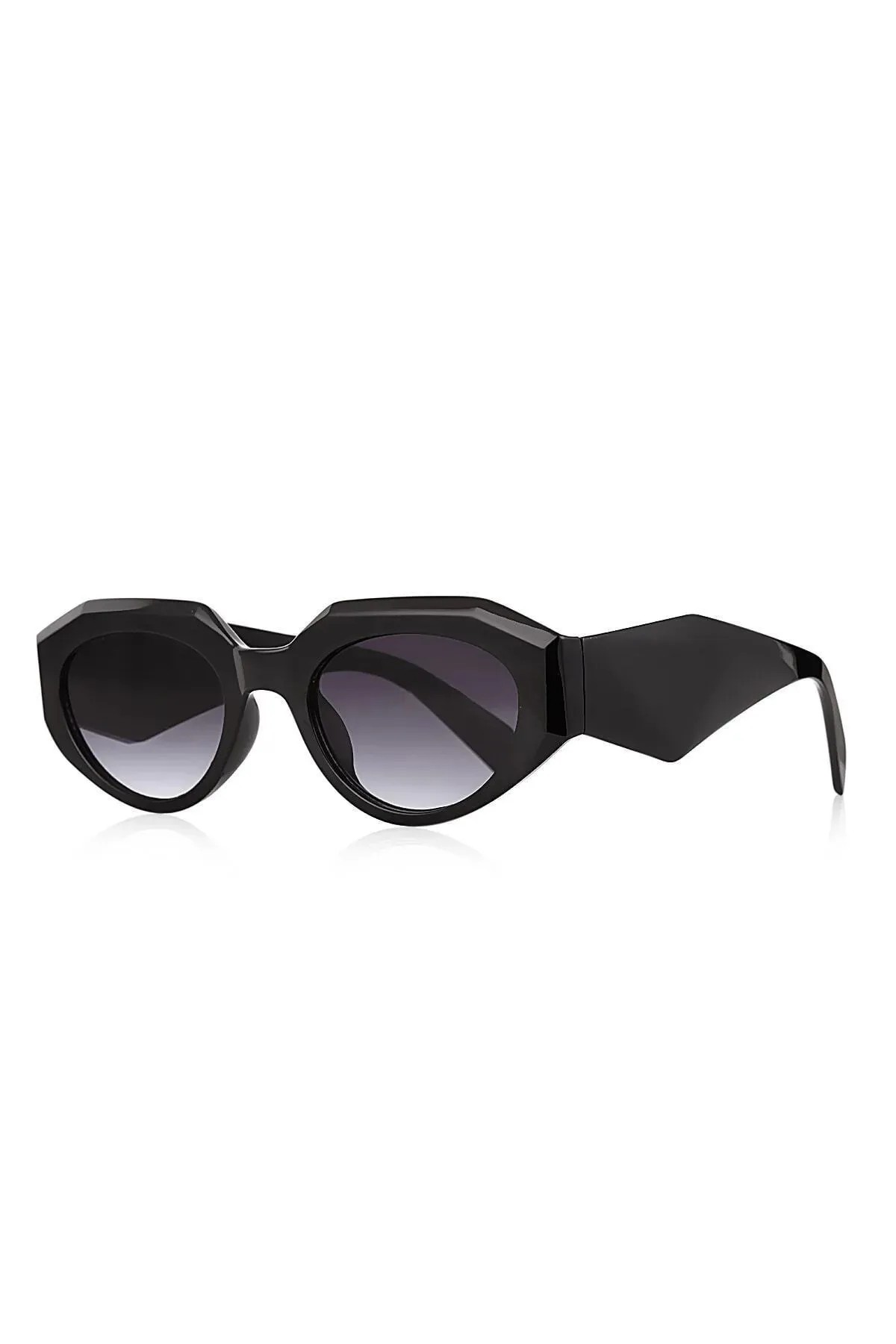 Prodo Venetta Unisex Siyah Kemik Güneş Gözlüğü