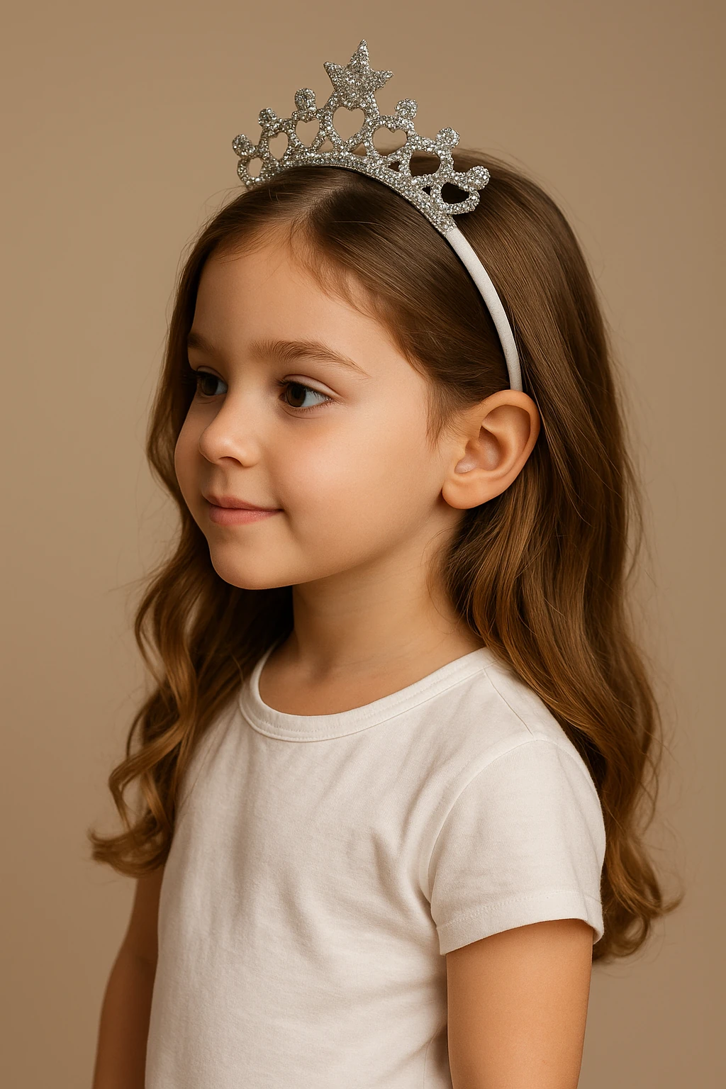 SİMLİ ÇOCUK TACI - Gümüş